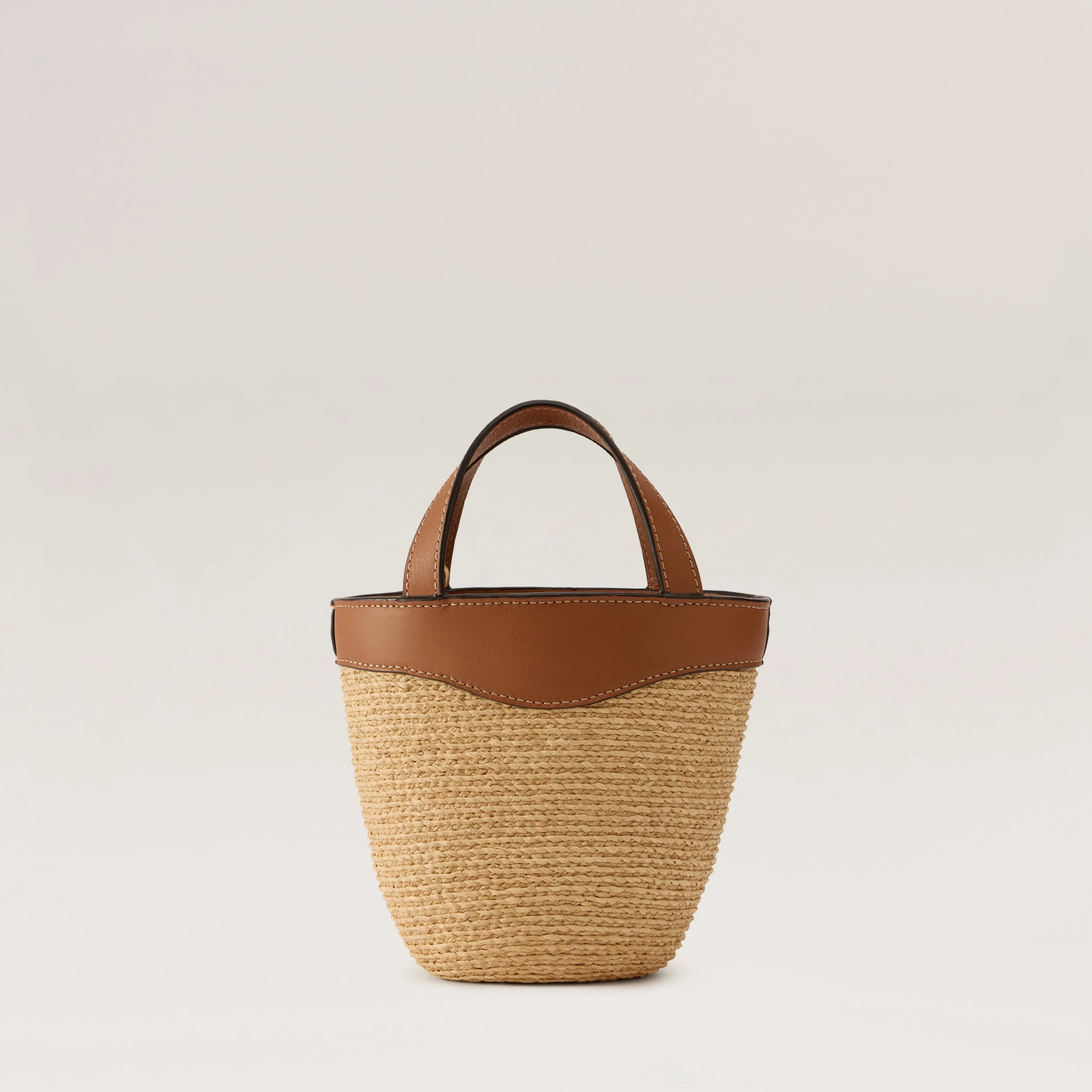 Ama Raffia Braid Basket - Image 3