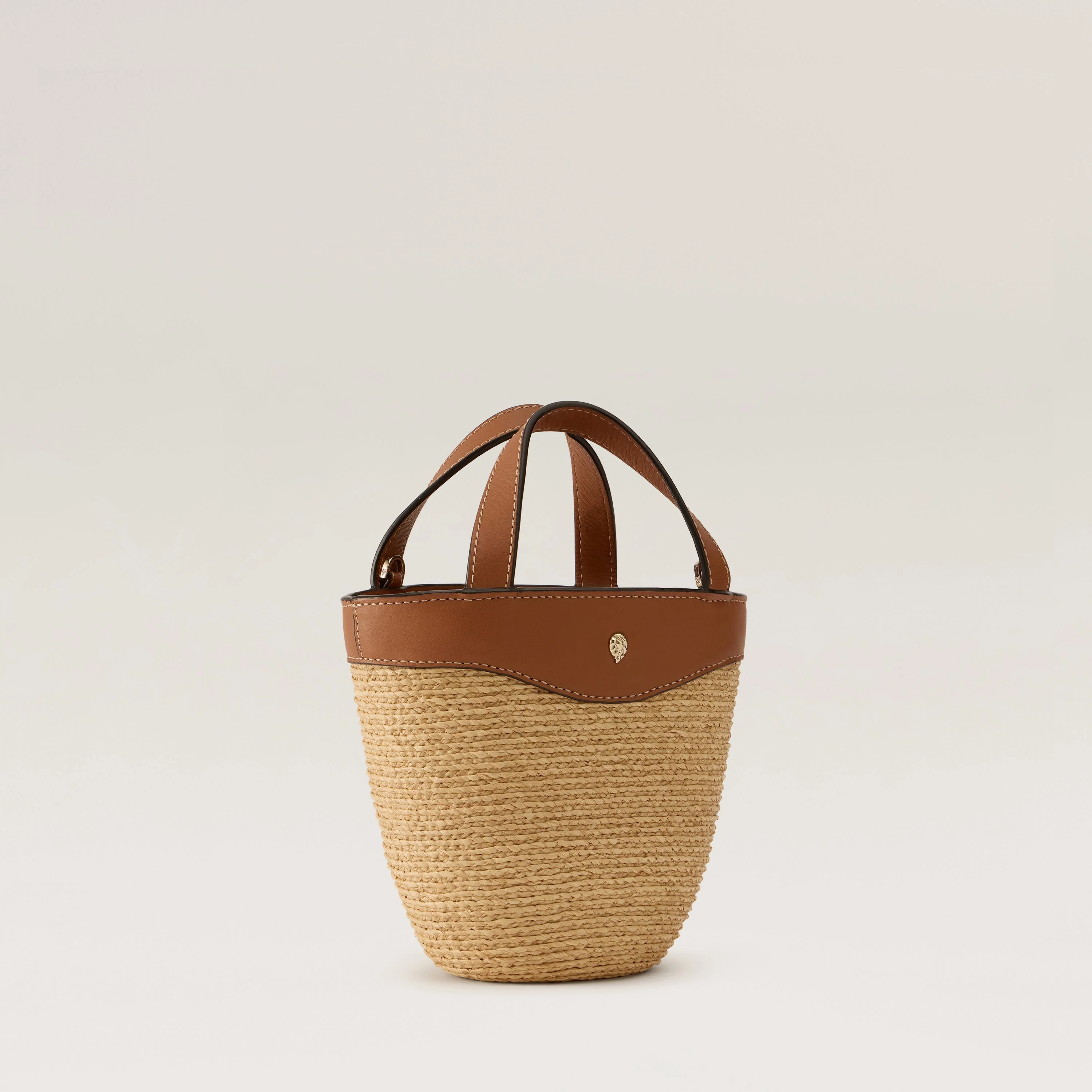 Ama Raffia Braid Basket - Image 4