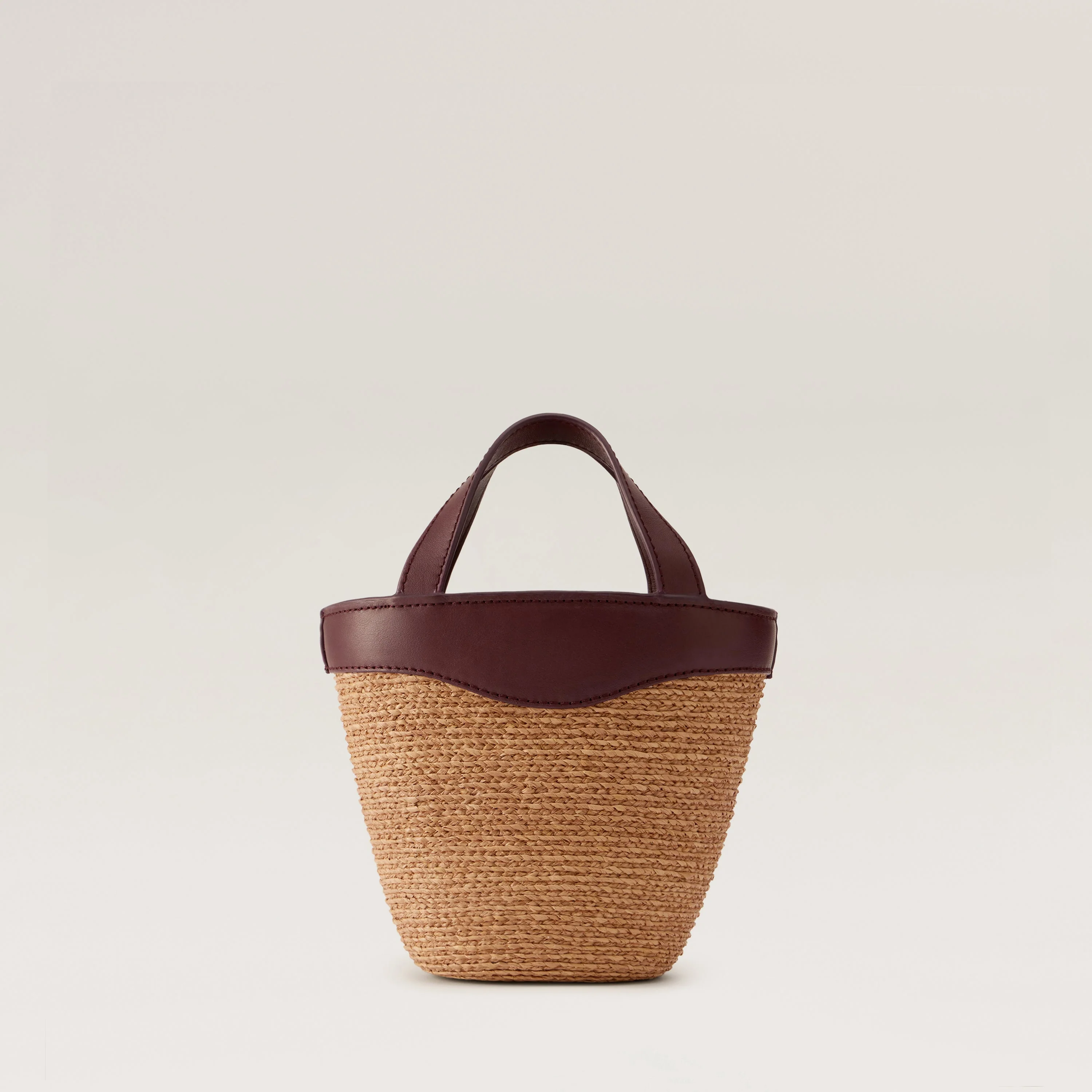 Ama Raffia Braid Basket - Image 3