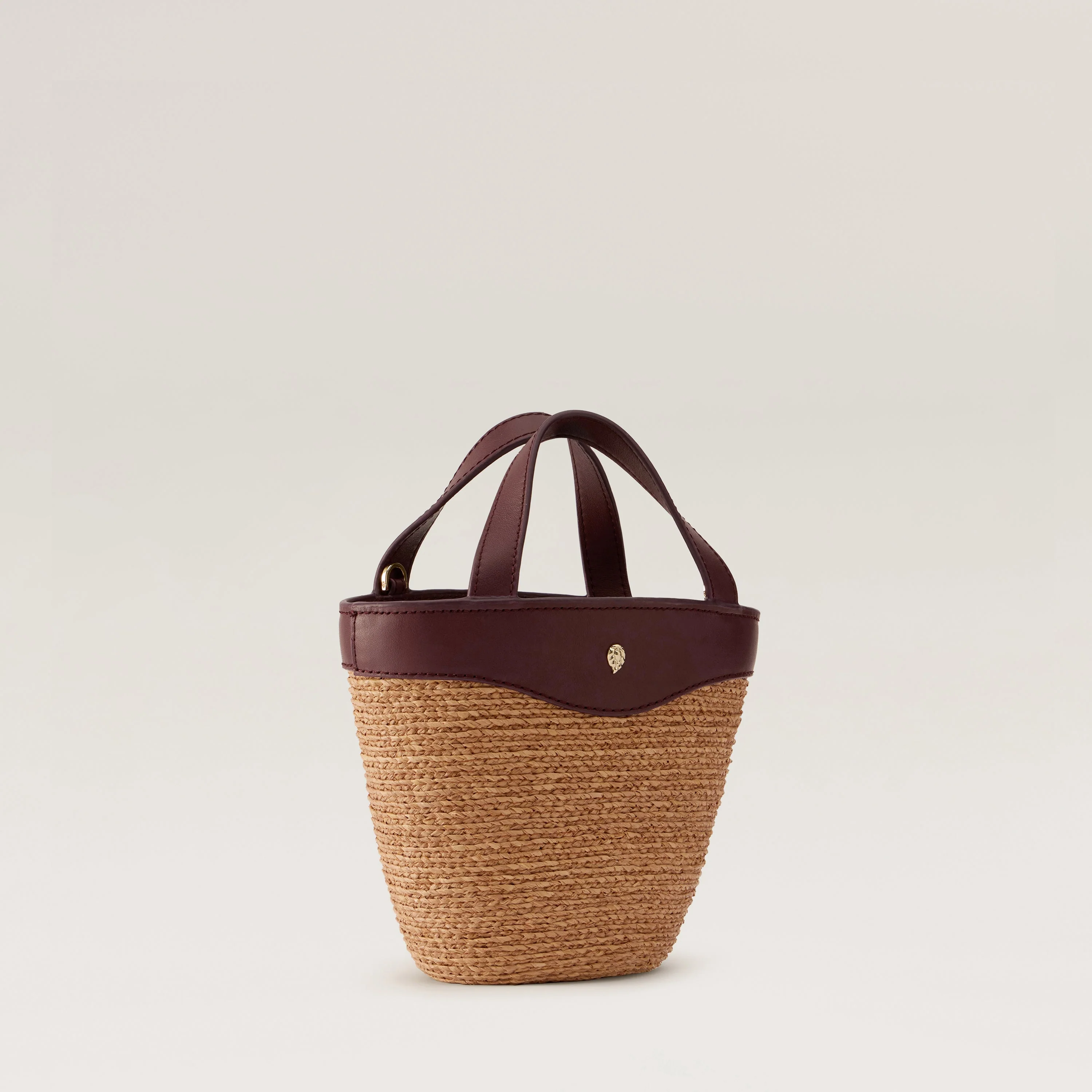 Ama Raffia Braid Basket - Image 4