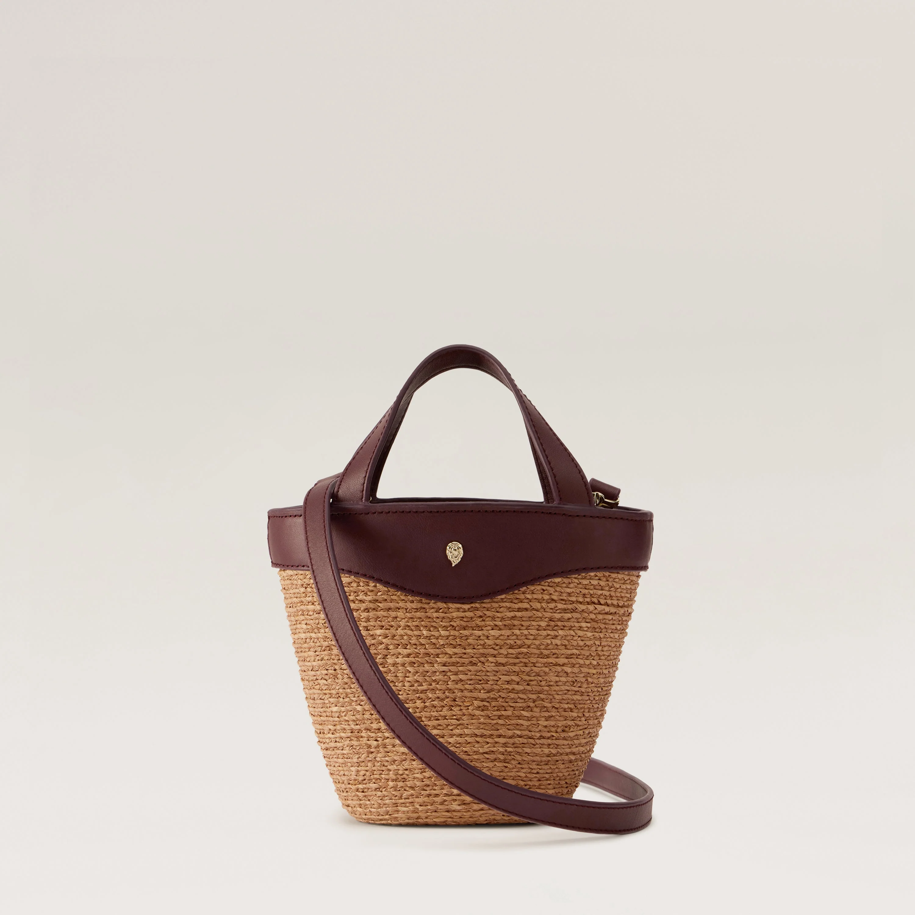 Ama Raffia Braid Basket - Image 5