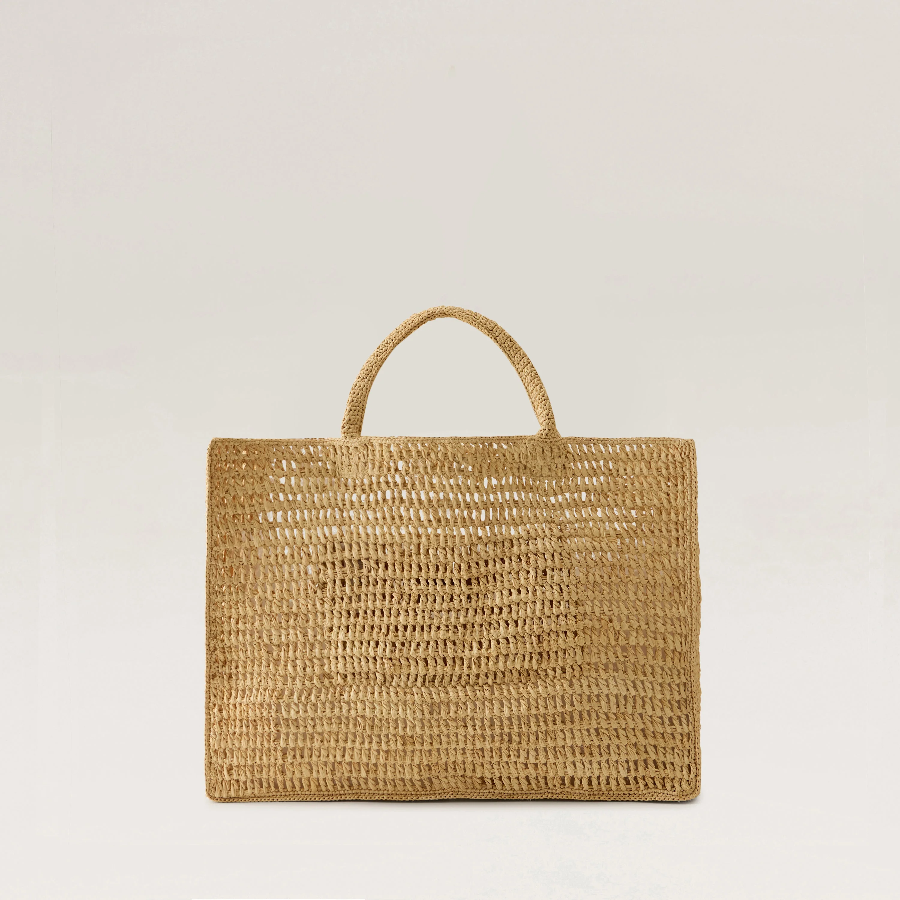 Anika Raffia Crochet Tote - Image 5