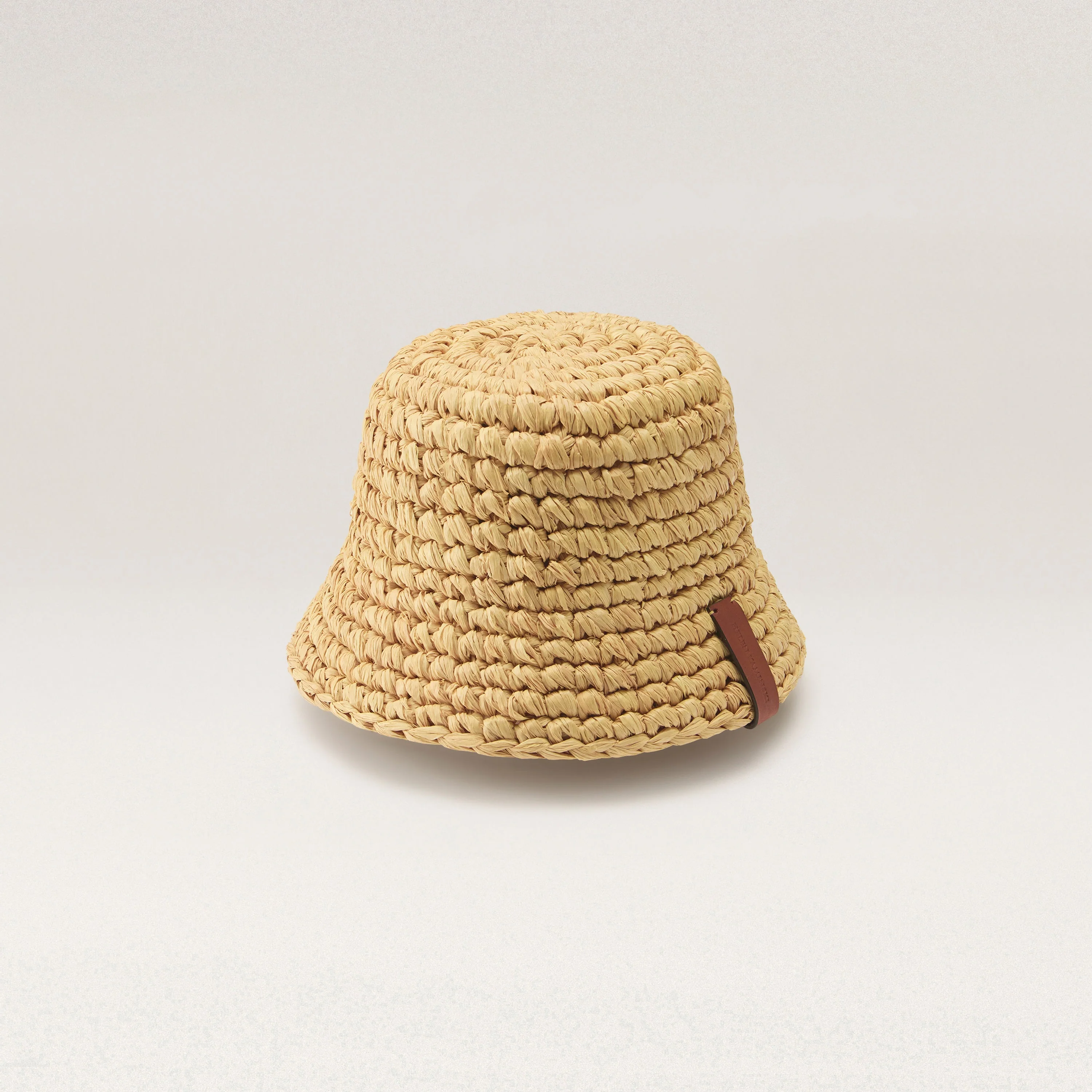 Anya Raffia Handmade Bucket