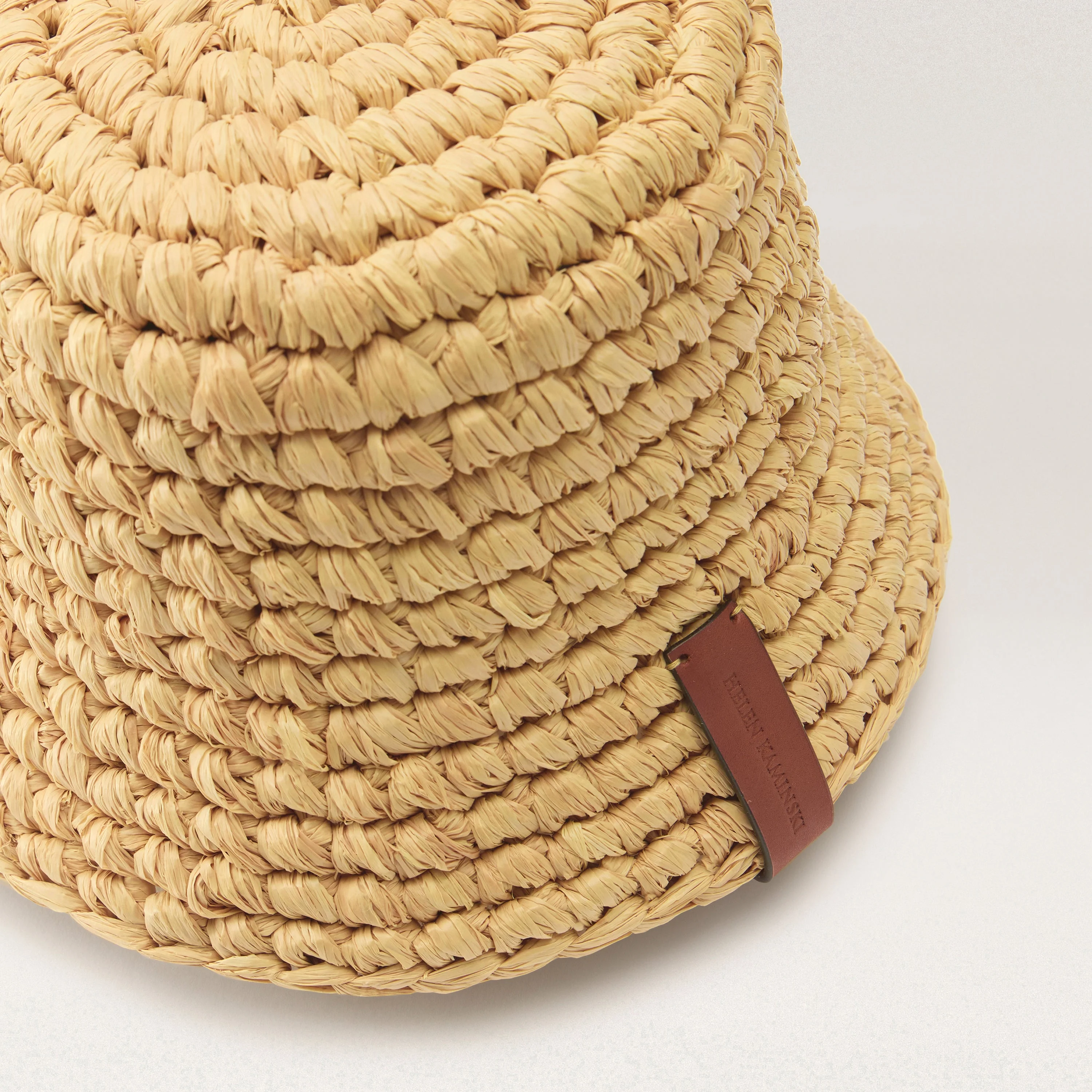 Anya Raffia Handmade Bucket - Image 3