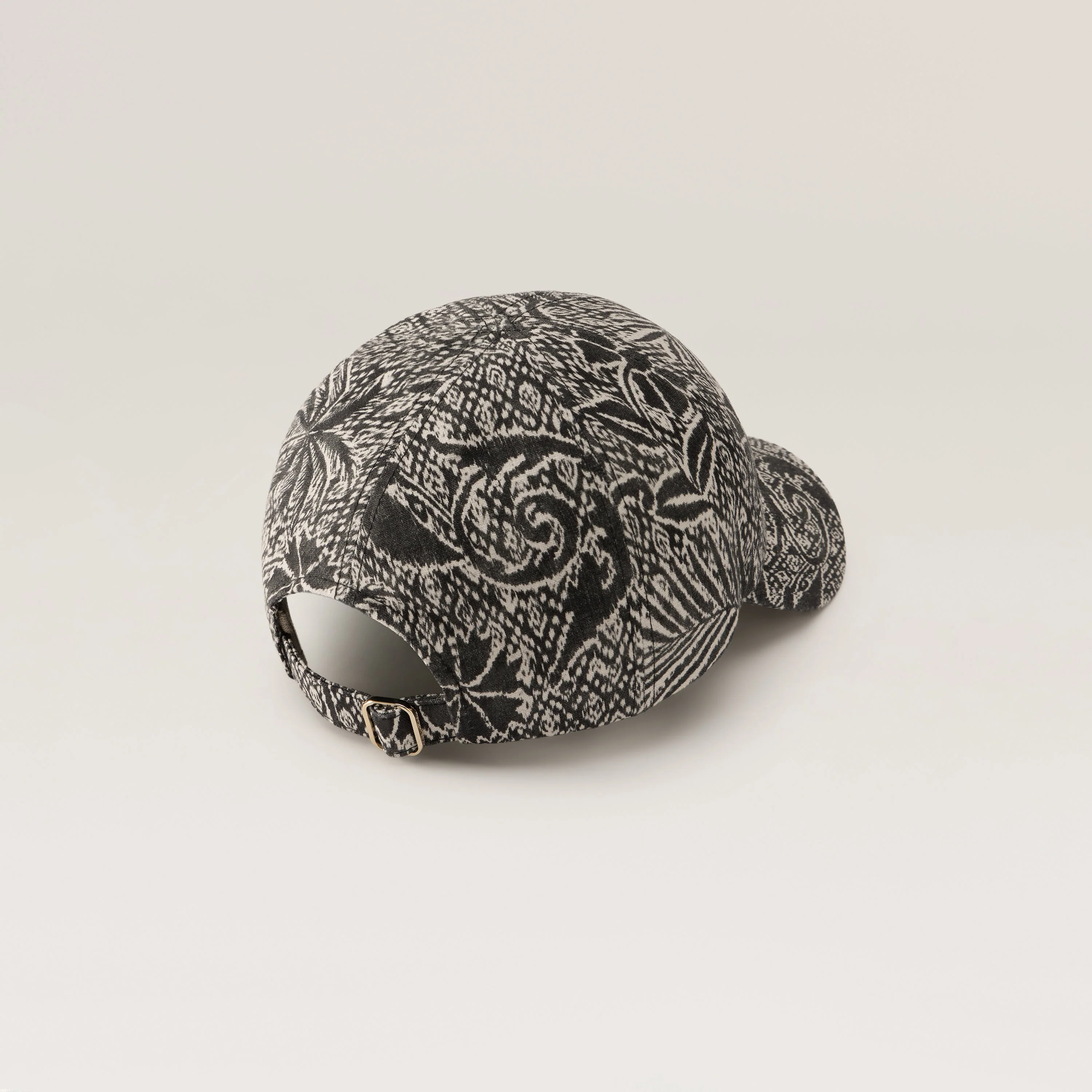 Beckett Linen Print Cap - Image 4