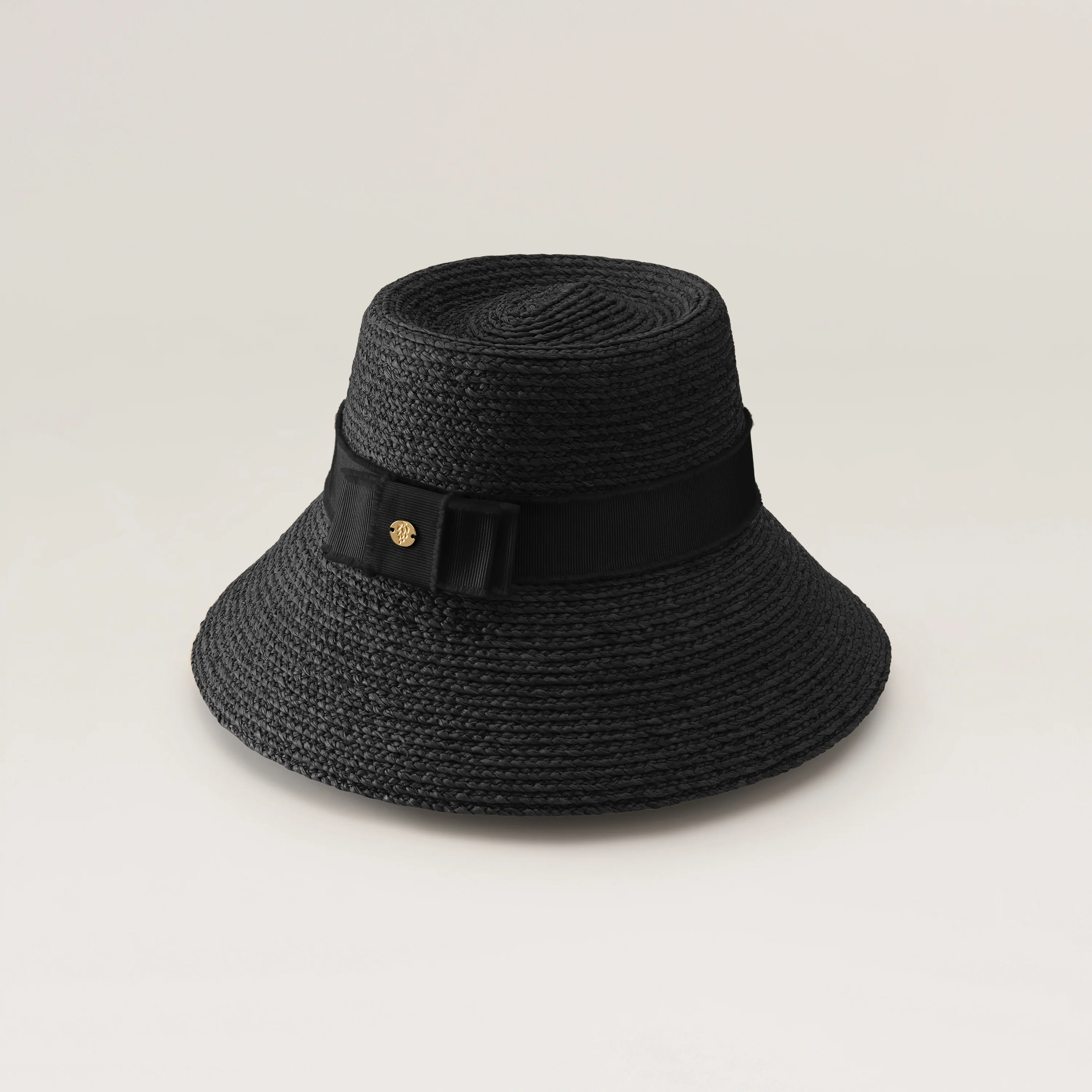 Beija Raffia Braid Bucket