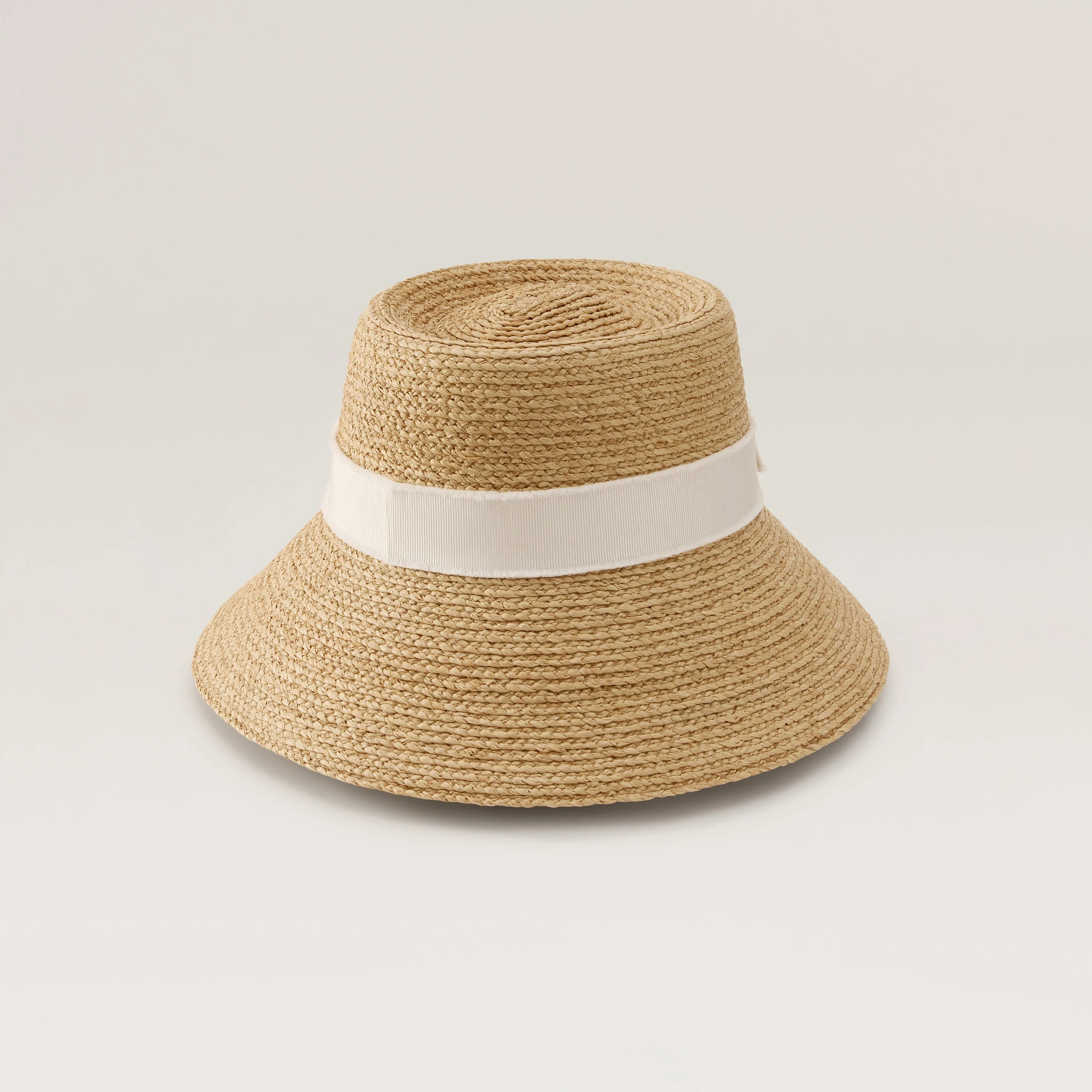 Beija Raffia Braid Bucket - Image 2