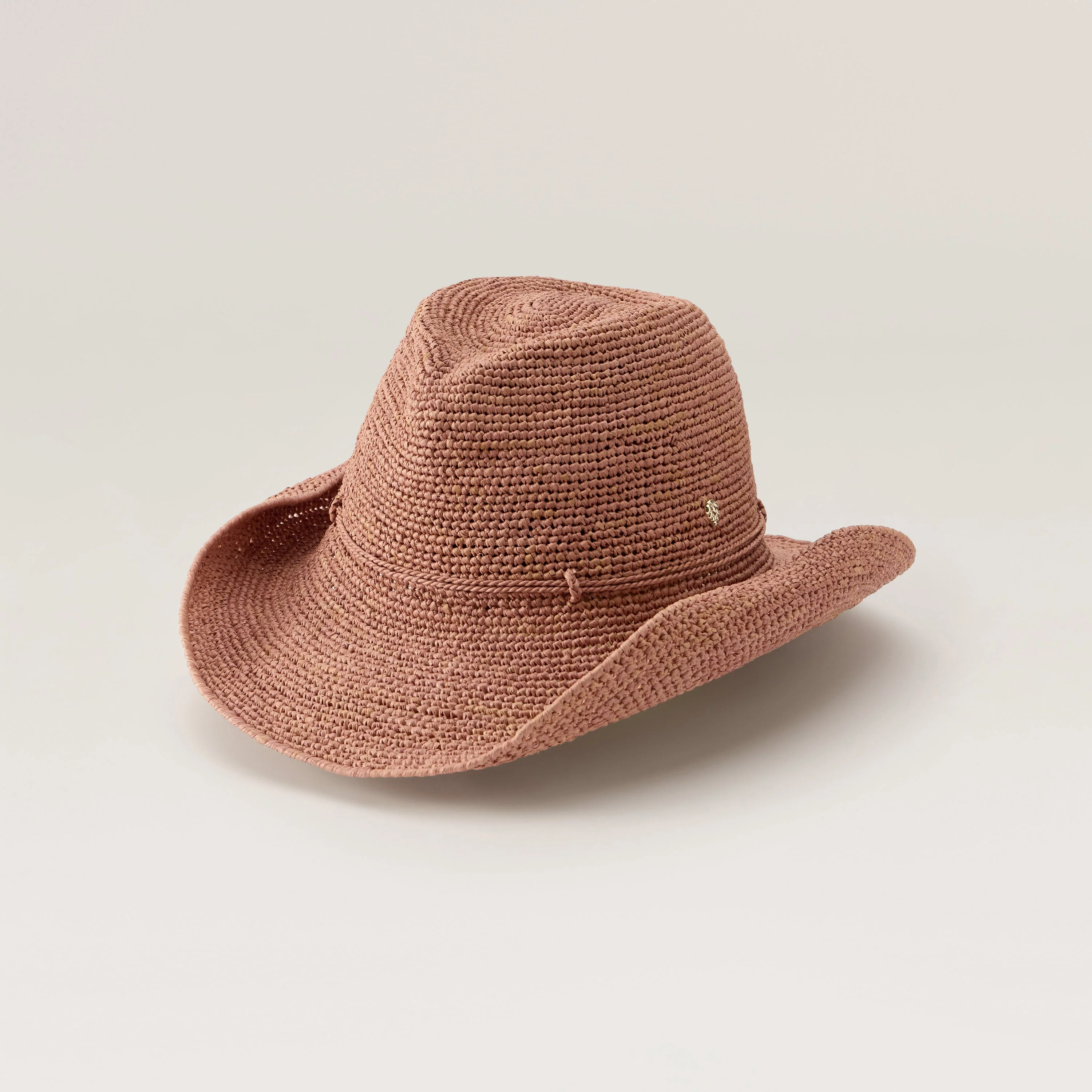 Belen Raffia Crochet Fedora