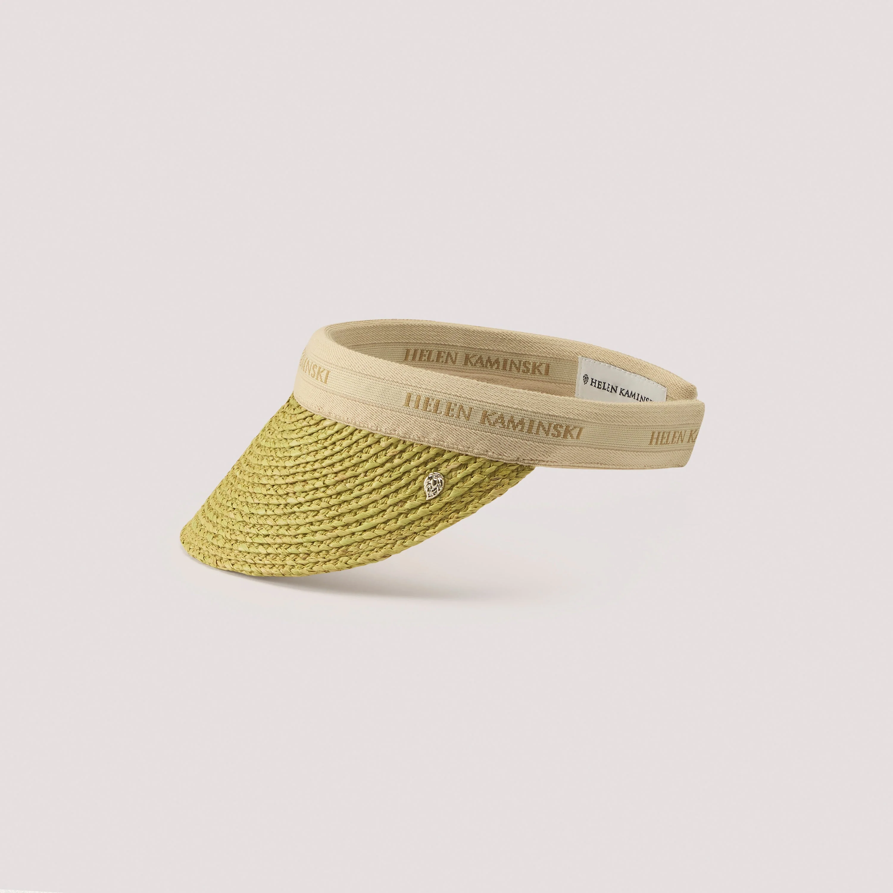 Bianca 8 Raffia Logo Visor - Image 4