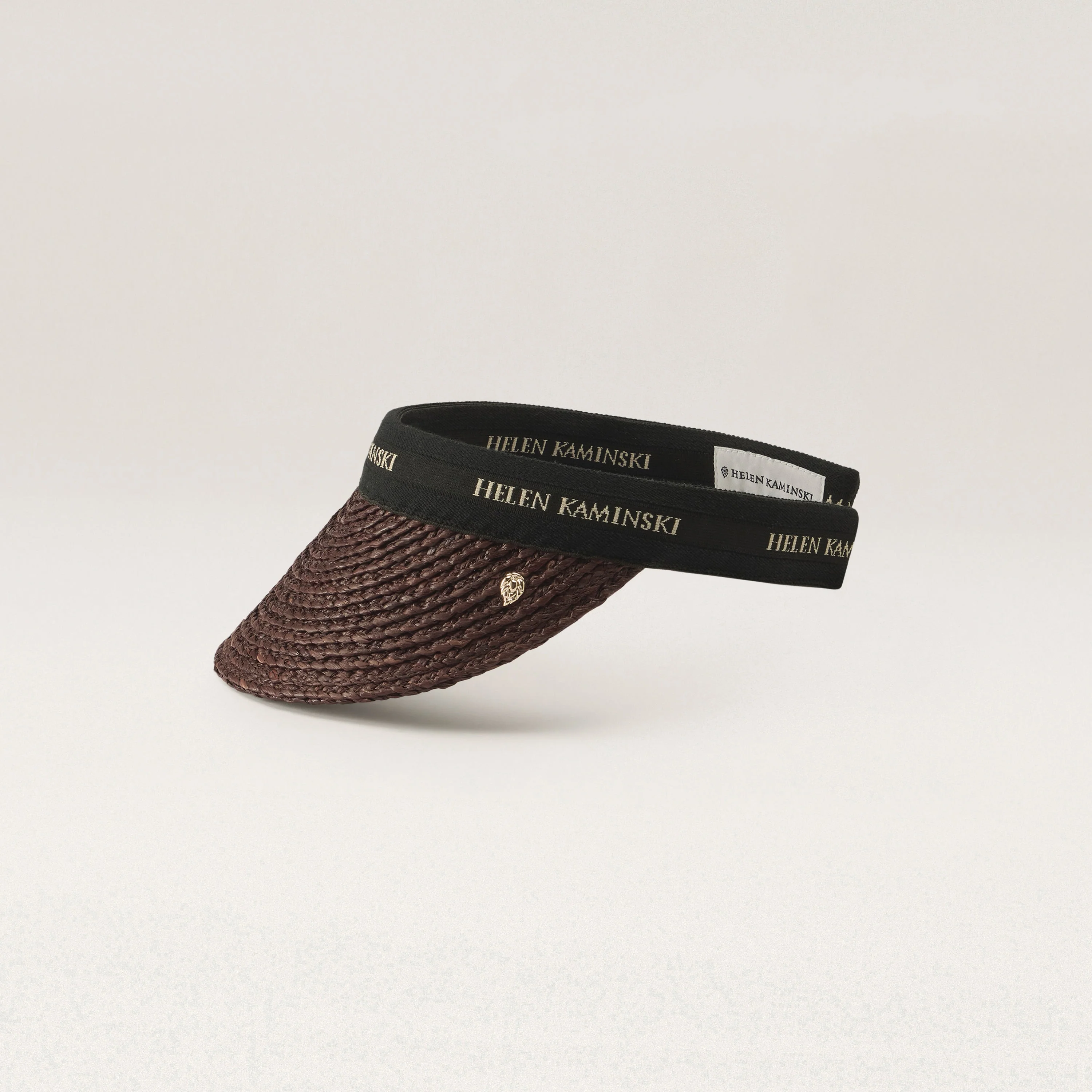 Bianca 8 Raffia Logo Visor - Image 4