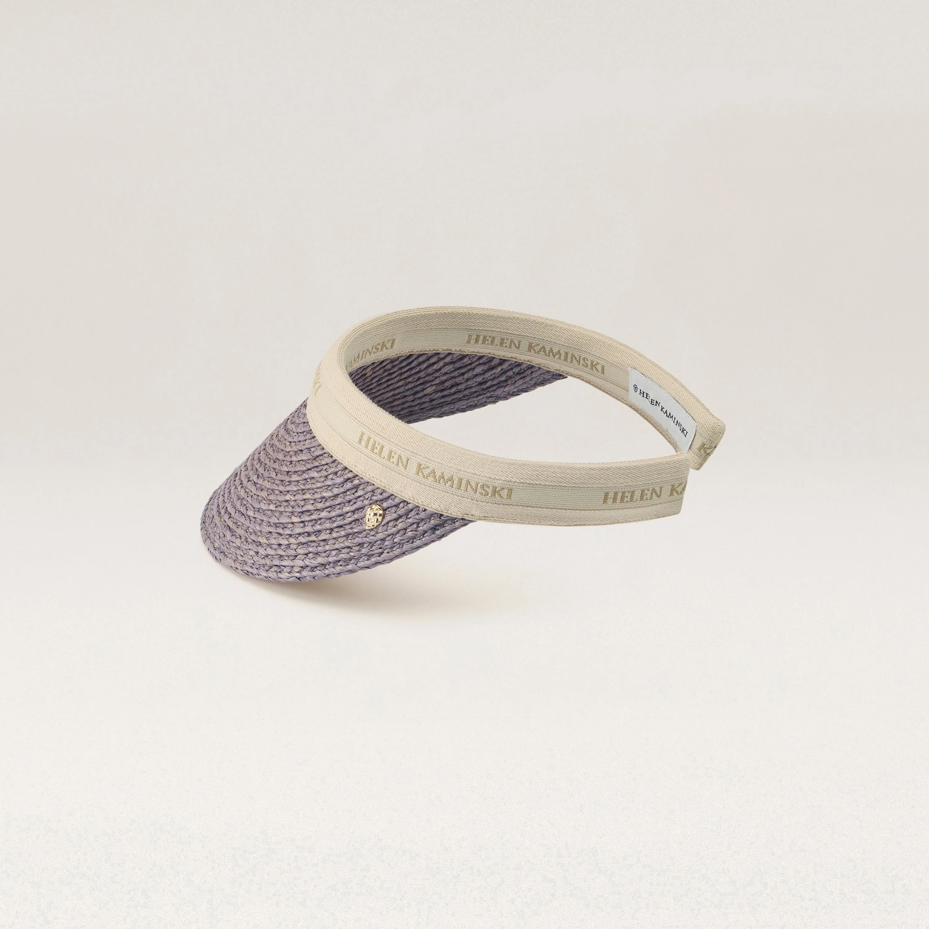 Bianca 8 Raffia Logo Visor - Image 3