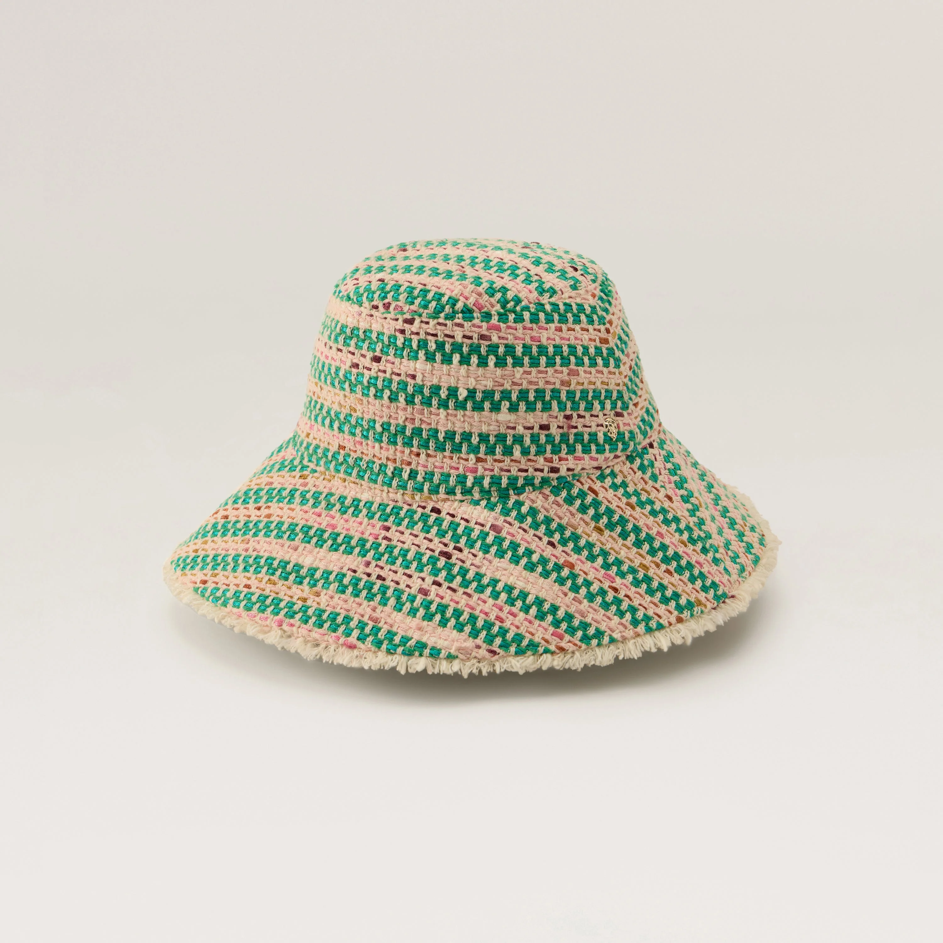 Cintia Boucle Stripe Bucket