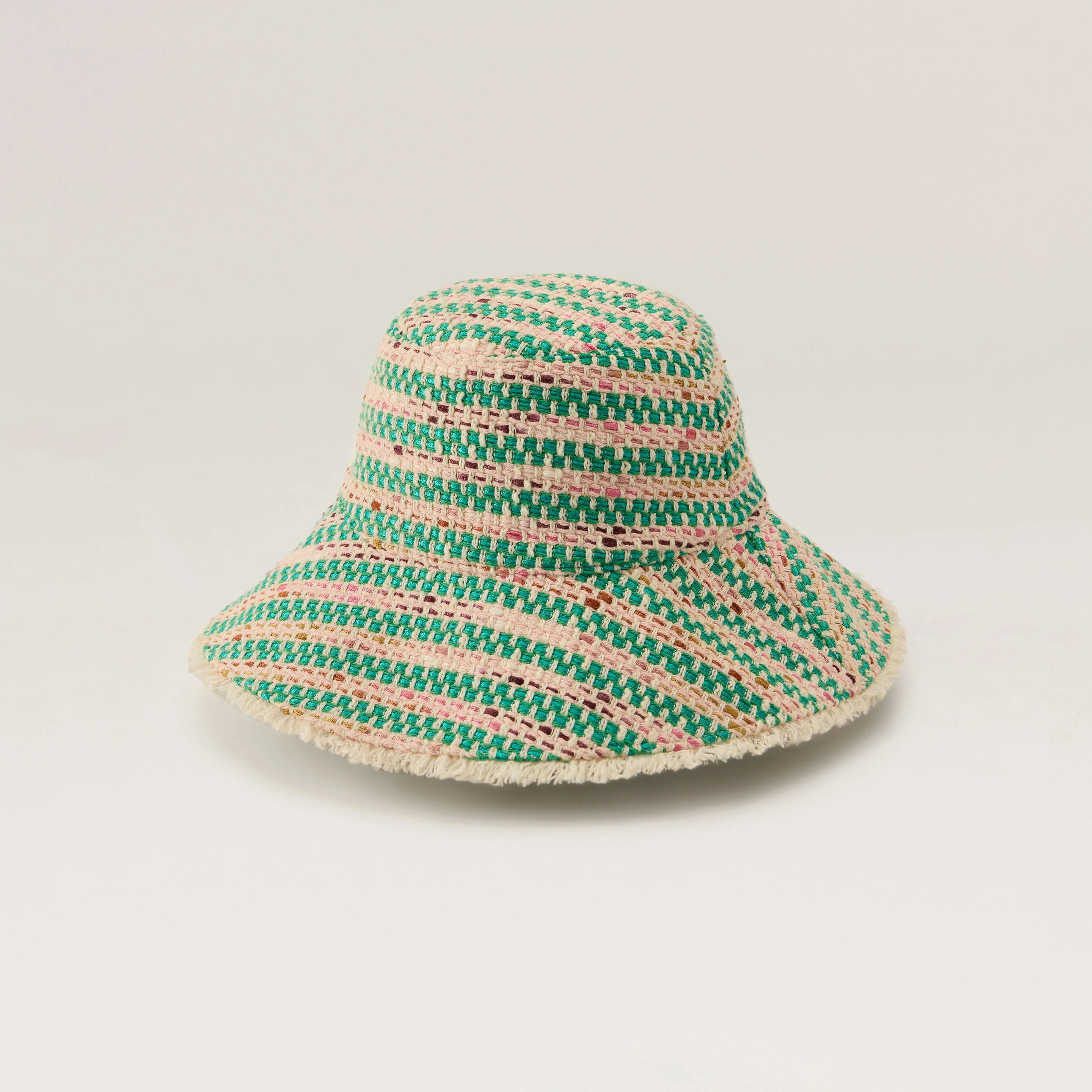 Cintia Boucle Stripe Bucket - Image 3