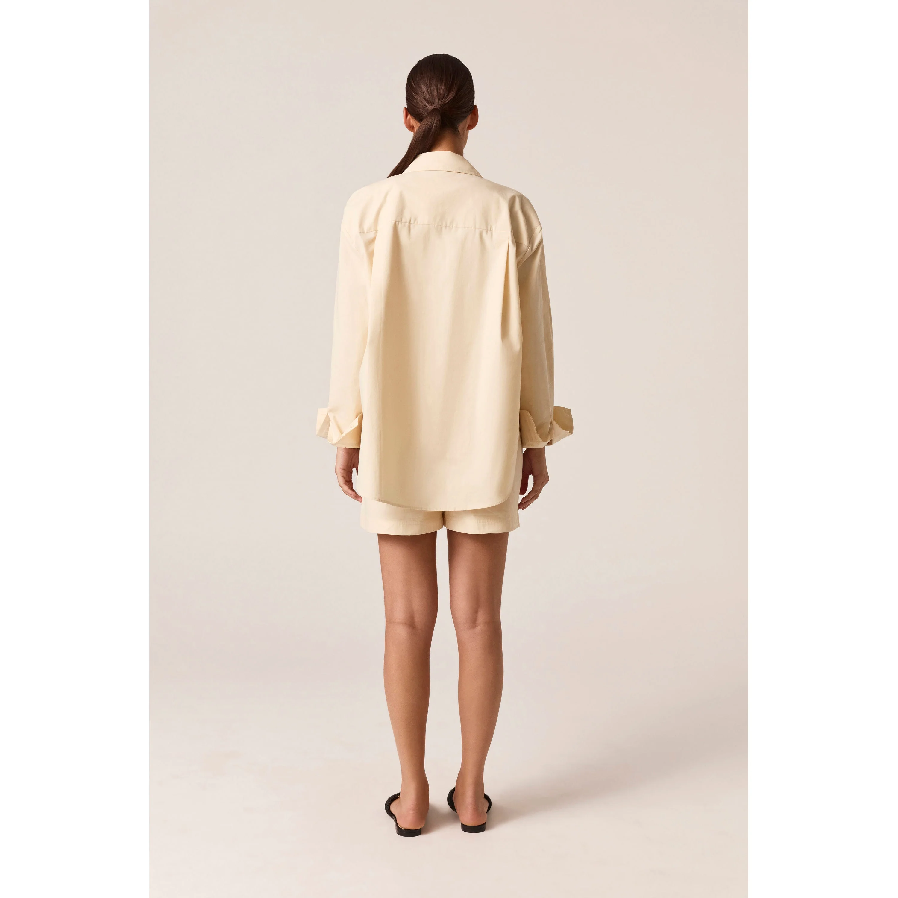 Cotton Poplin Drawstring Short - Image 3