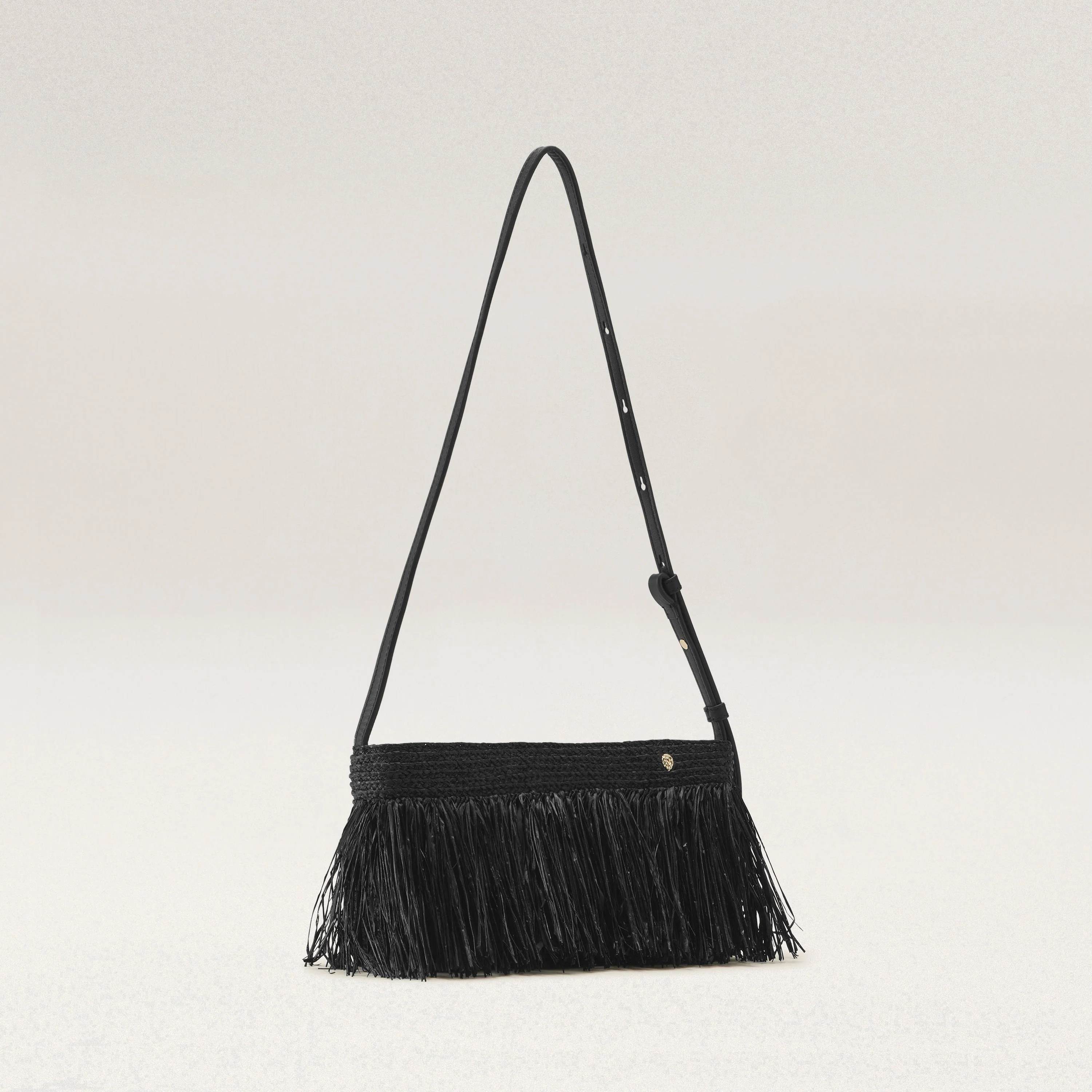 Dawn Raffia Fringe Crossbody - Image 3