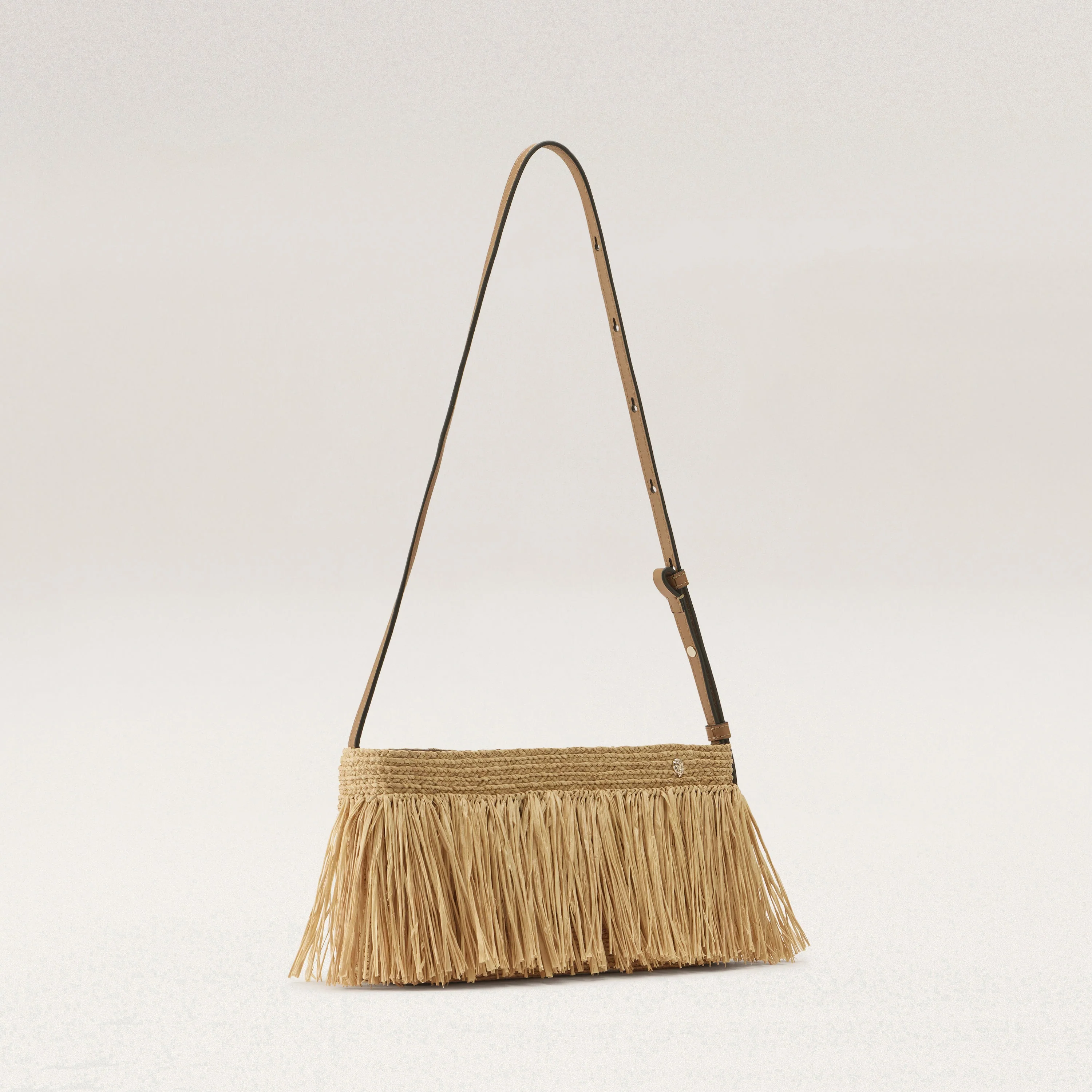 Dawn Raffia Fringe Crossbody - Image 3