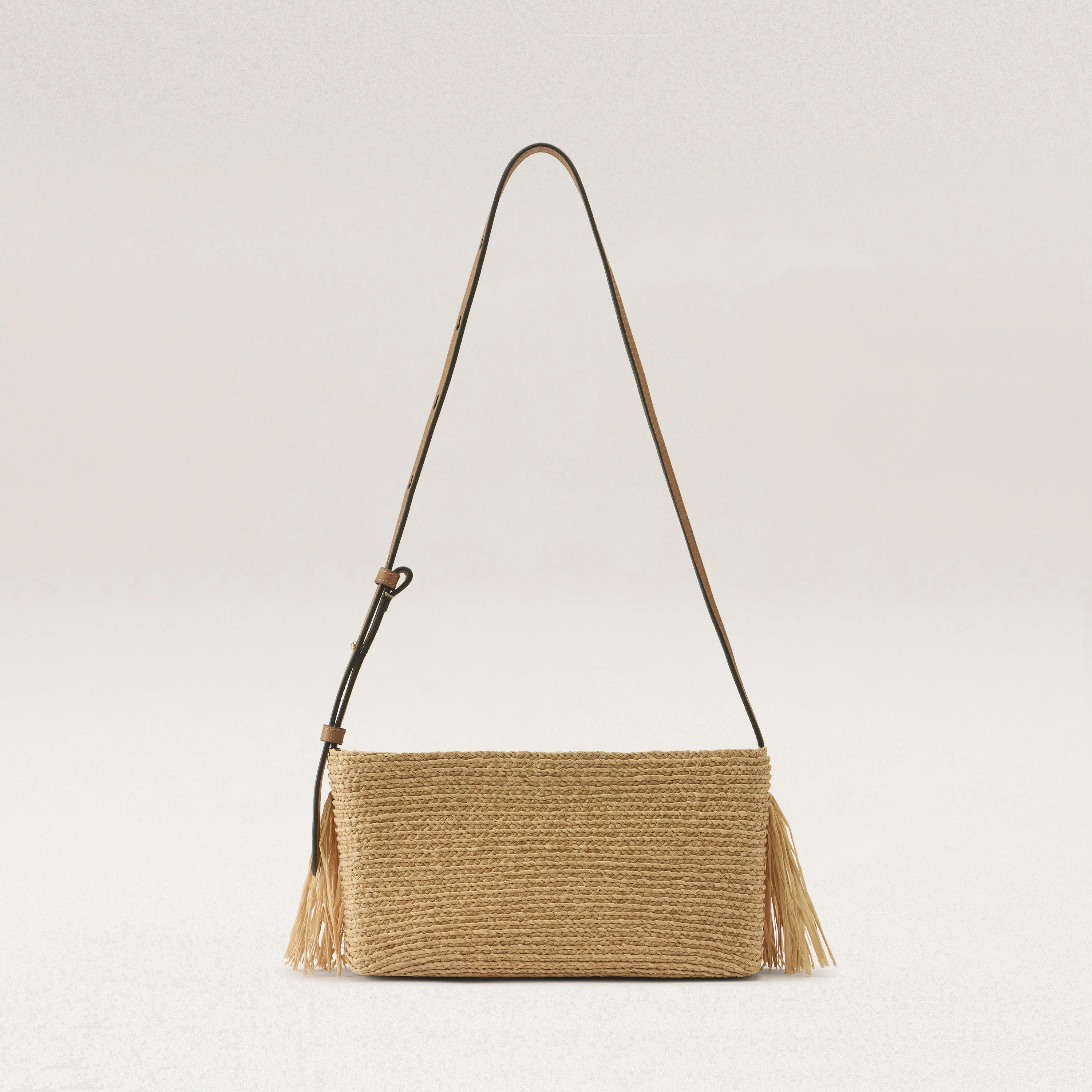 Dawn Raffia Fringe Crossbody - Image 4
