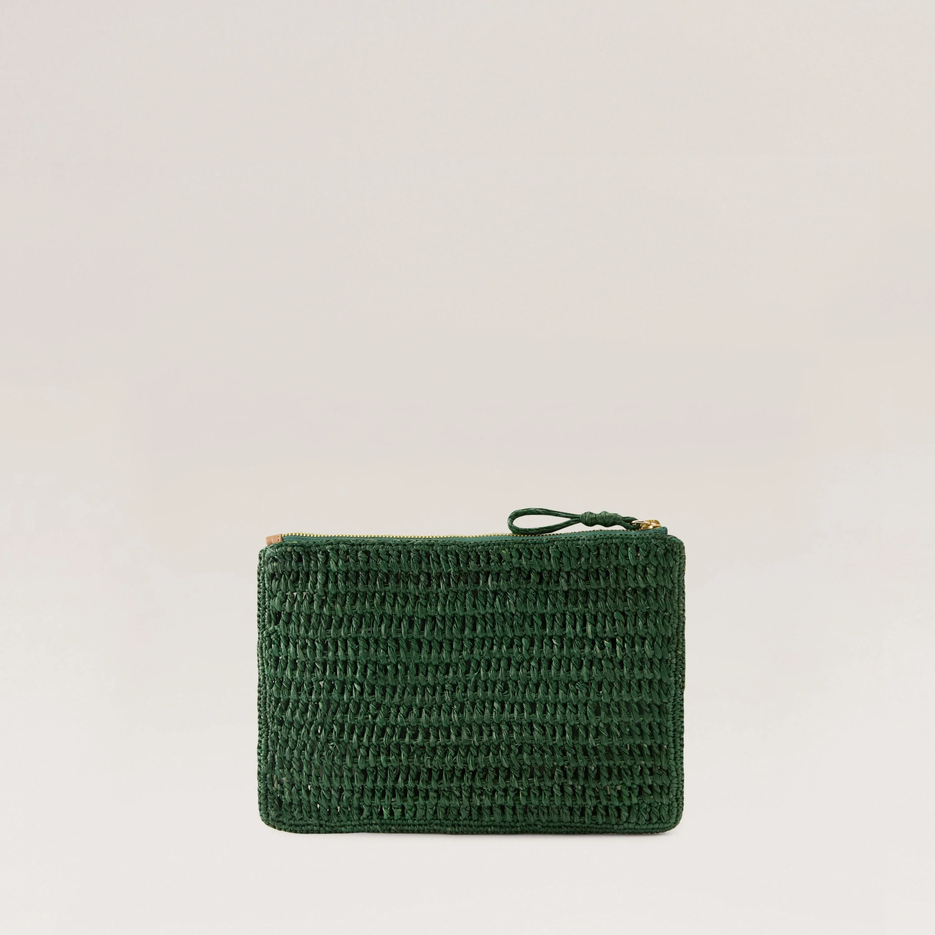 Dayani Raffia Crochet Pouch - Image 3