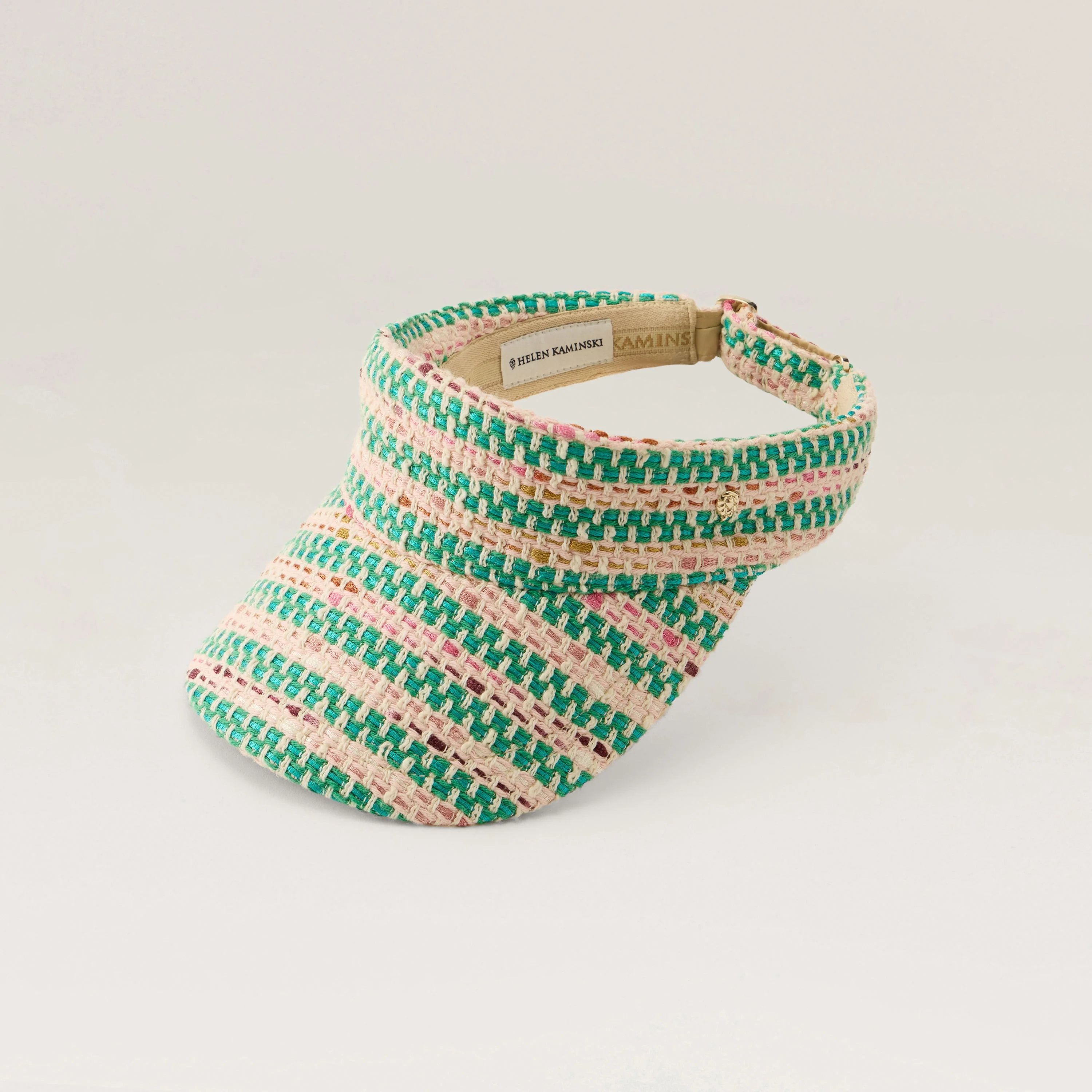Dhara Boucle Stripe Visor