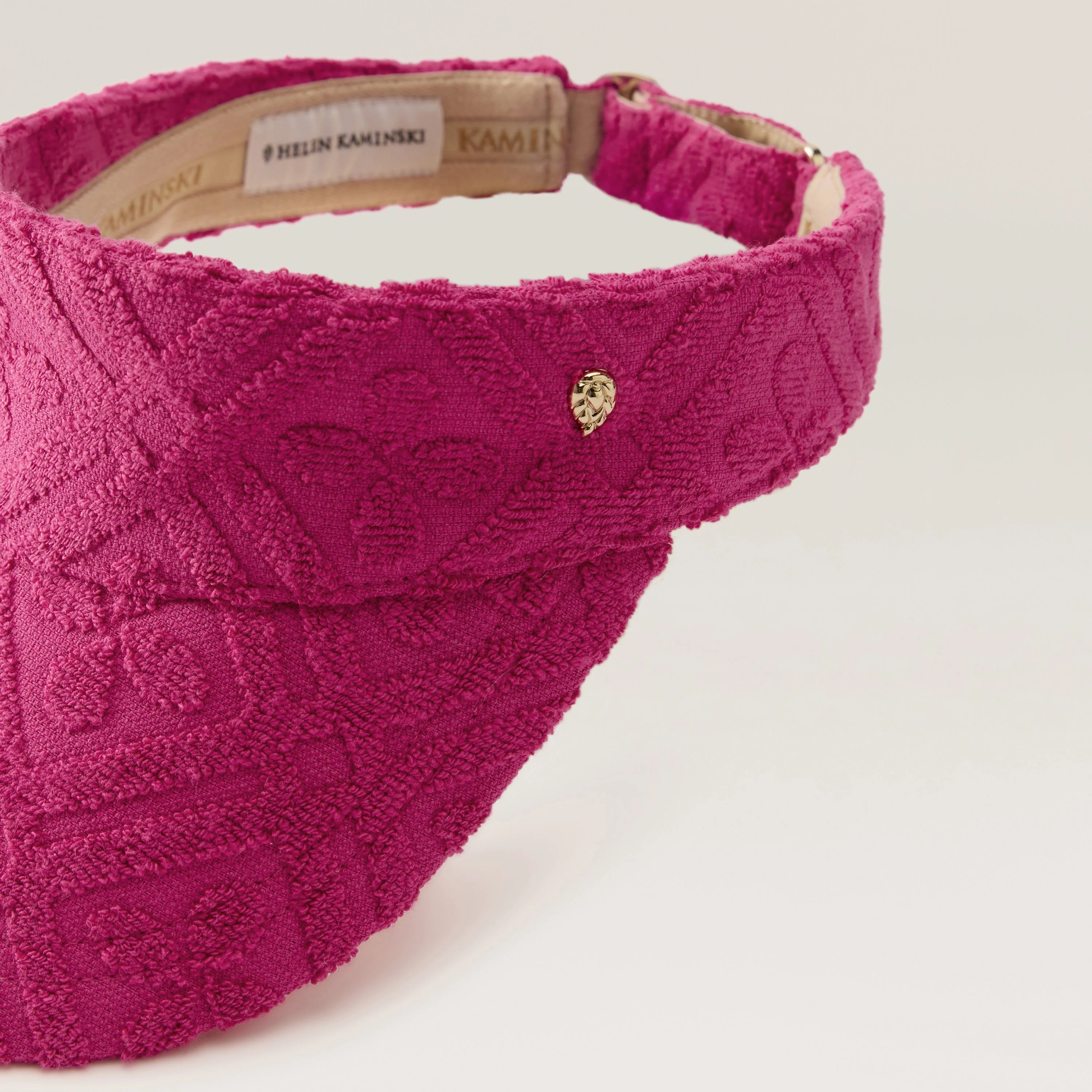 Dhara Cotton Towelling Visor - Image 4