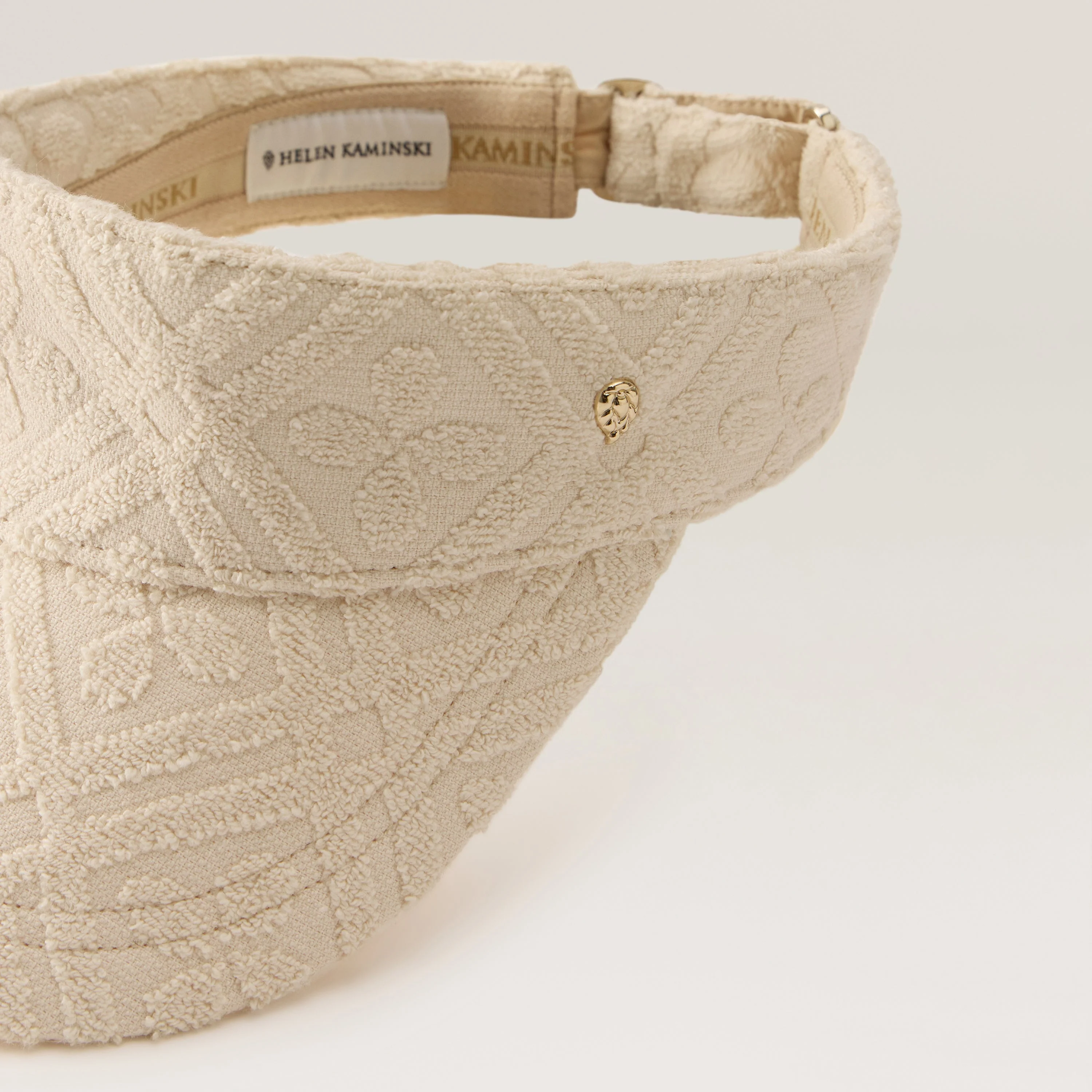Dhara Cotton Towelling Visor - Image 4