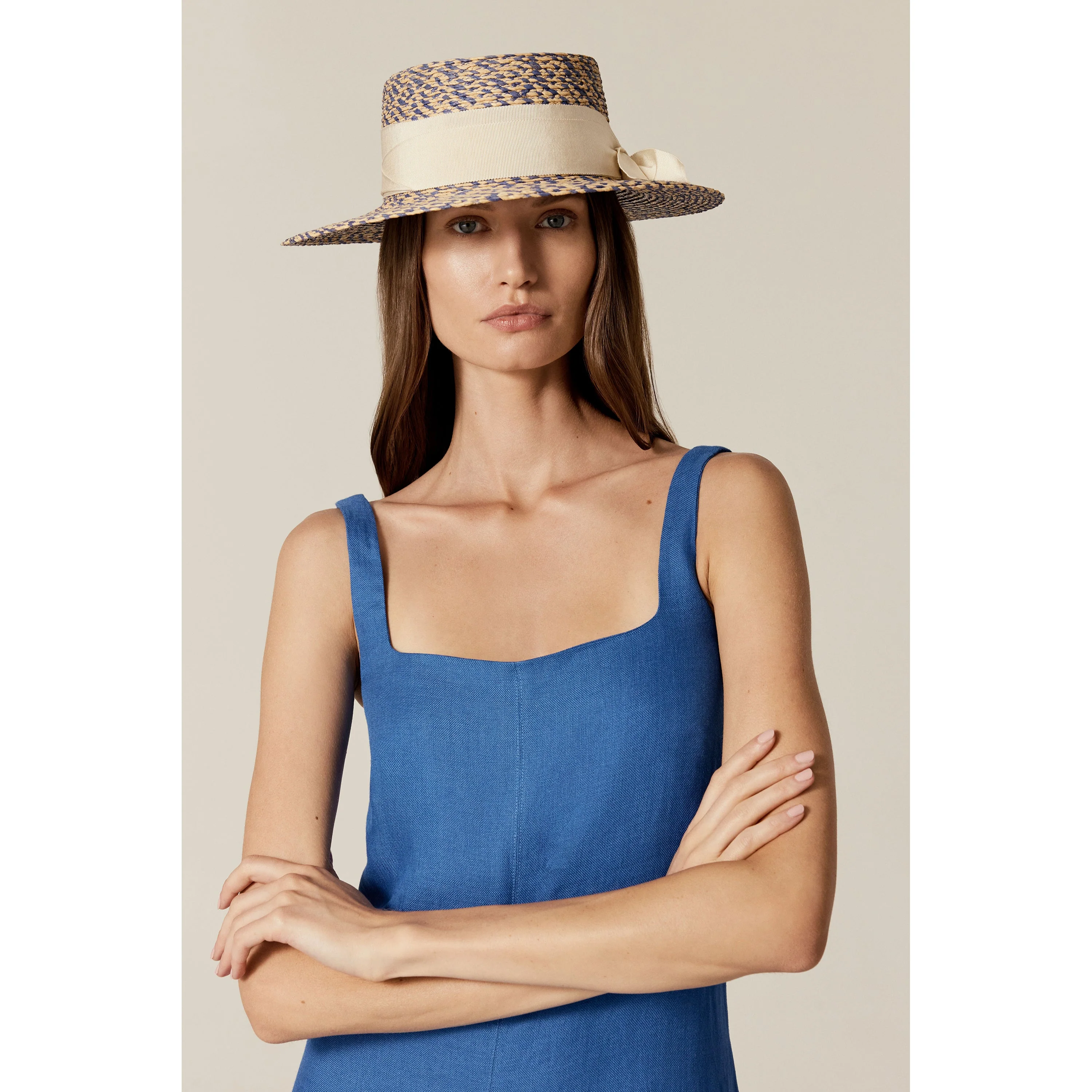 Dulani Raffia Braid Boater - Image 2