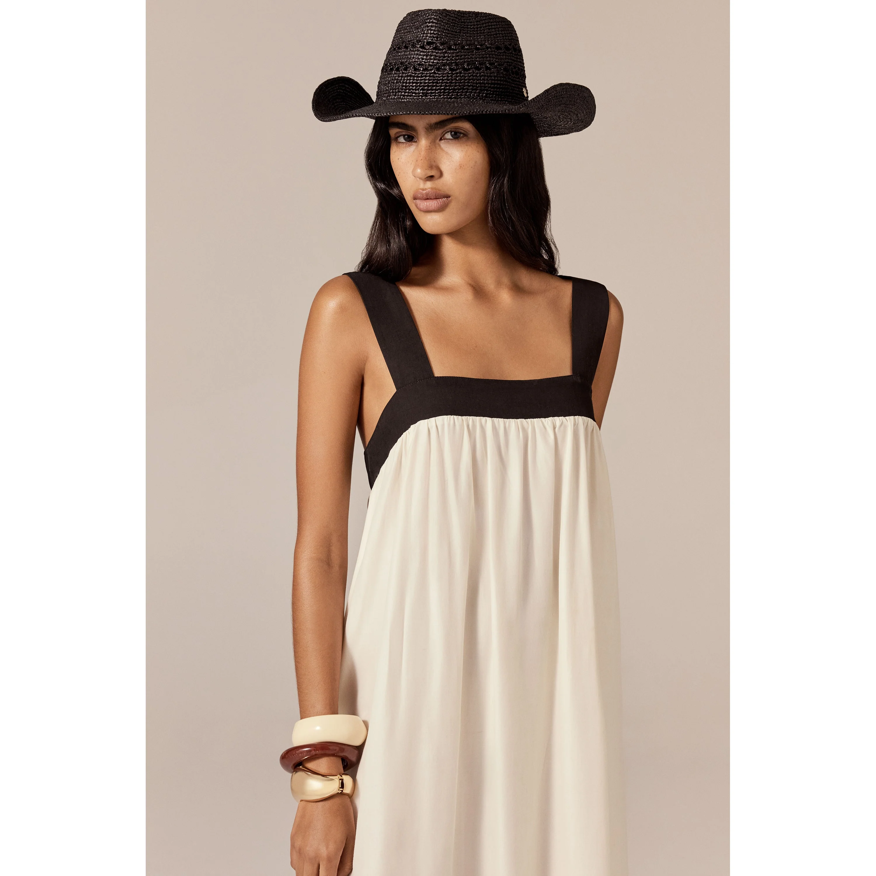 Gwen Raffia Fedora - Image 2