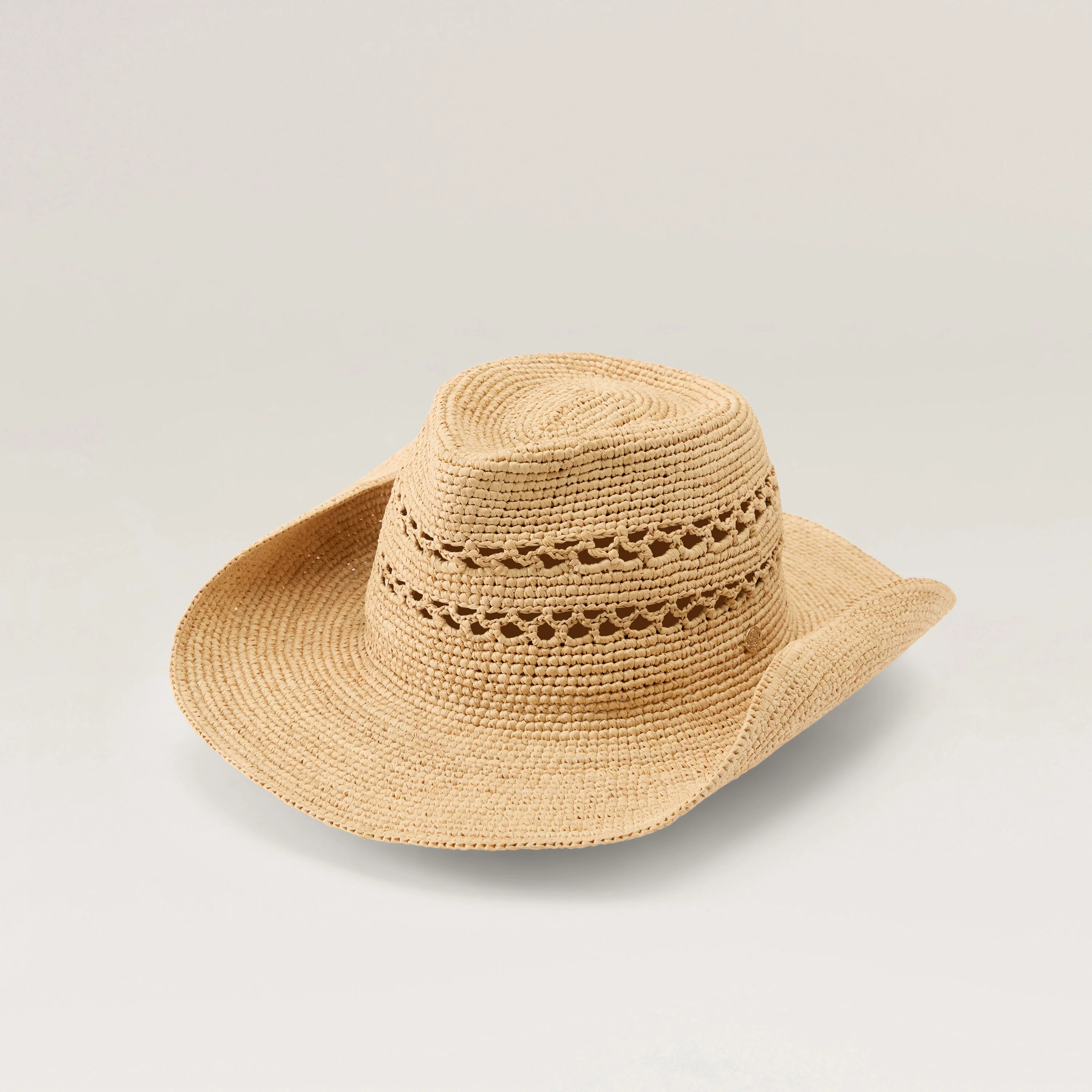 Gwen Raffia Fedora