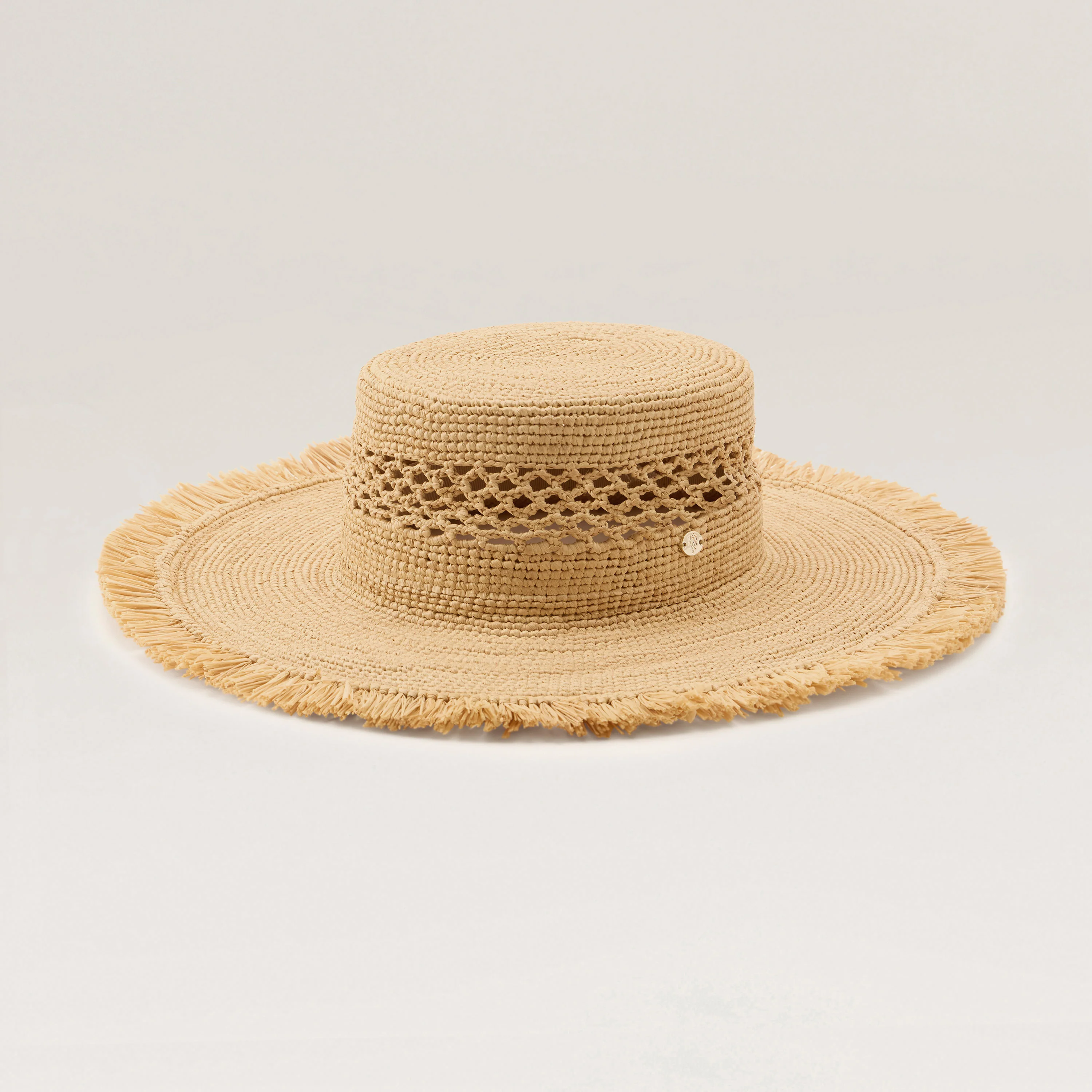 Ivy Raffia Boater