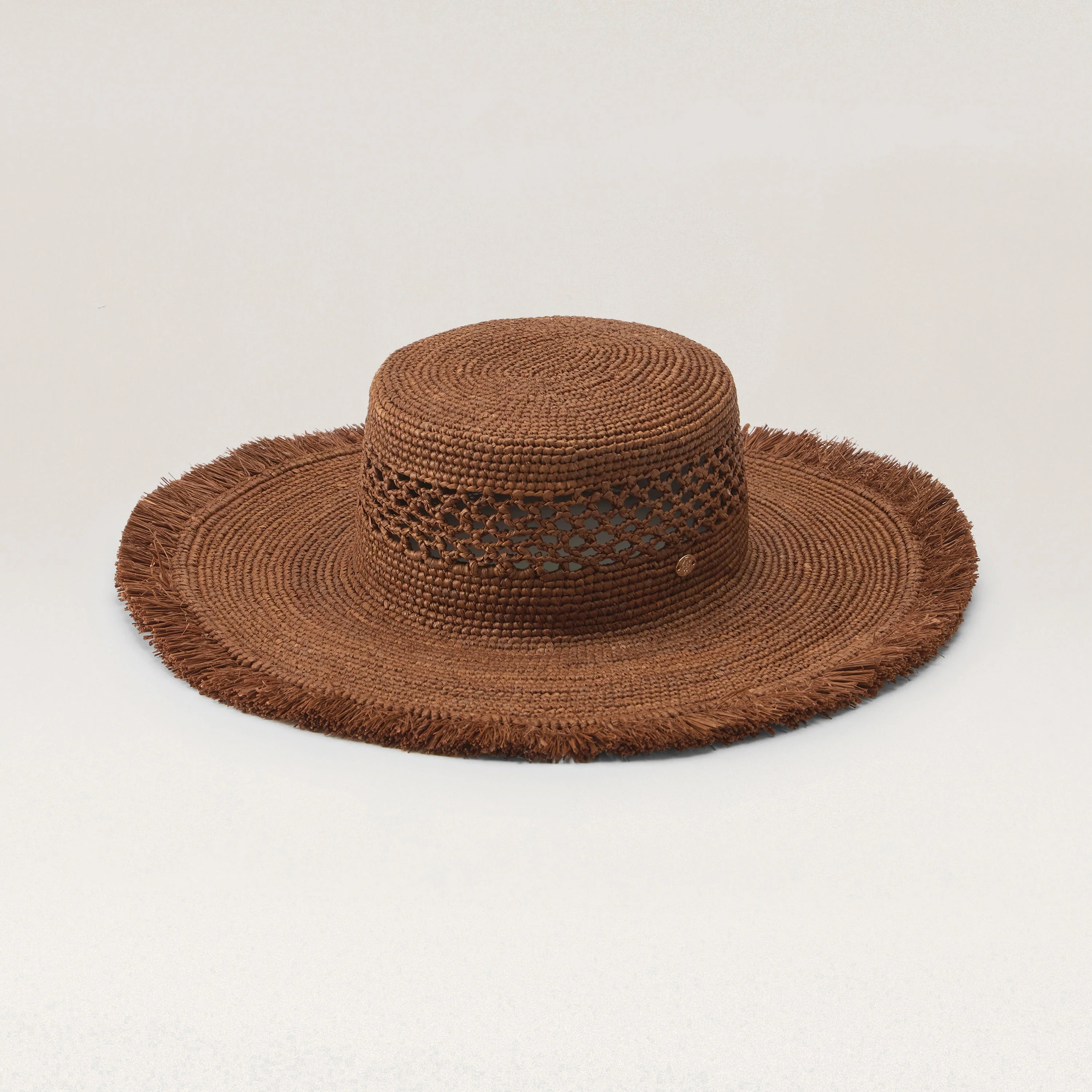 Ivy Raffia Boater