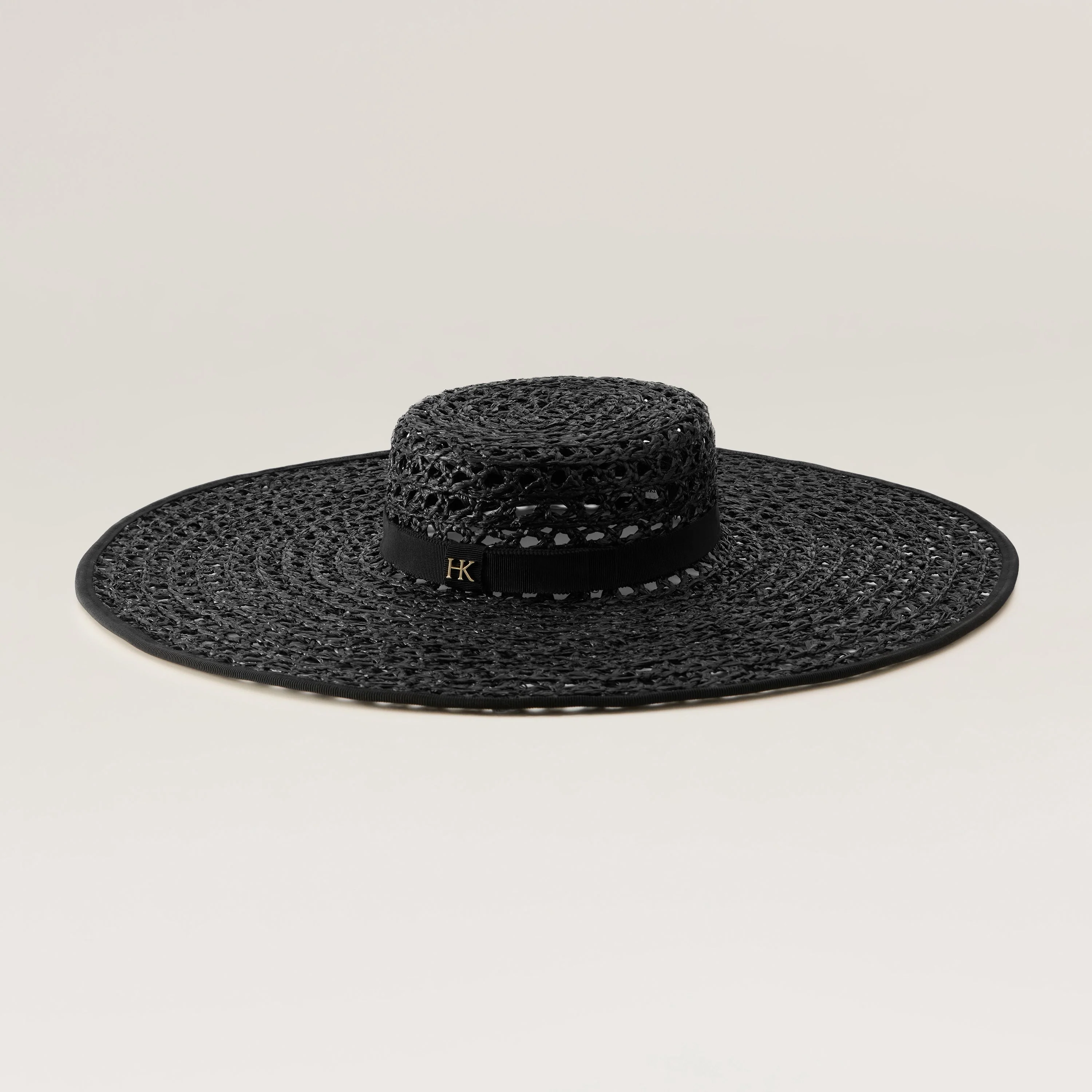 Kavya Raffia Lace Boater