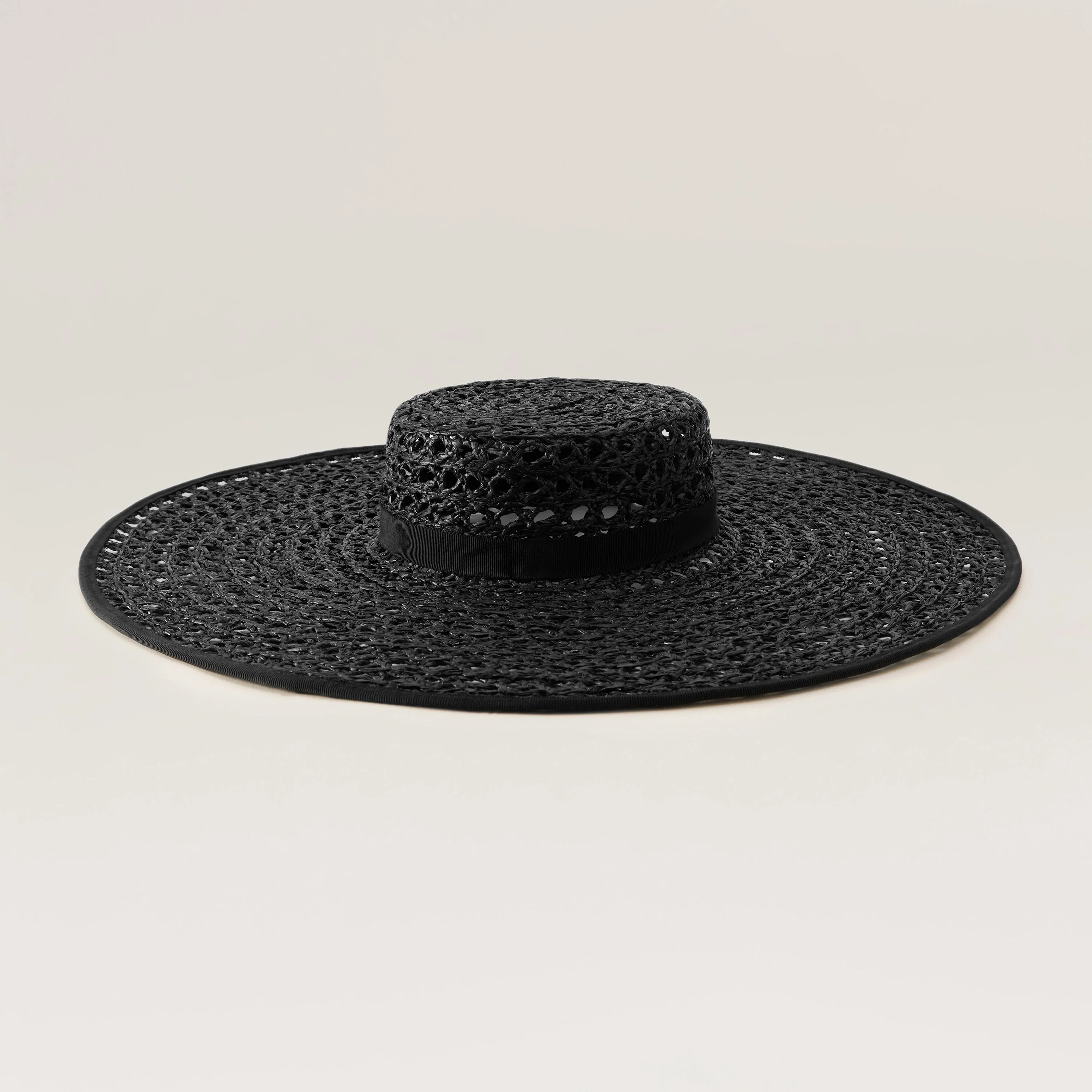 Kavya Raffia Lace Boater - Image 4