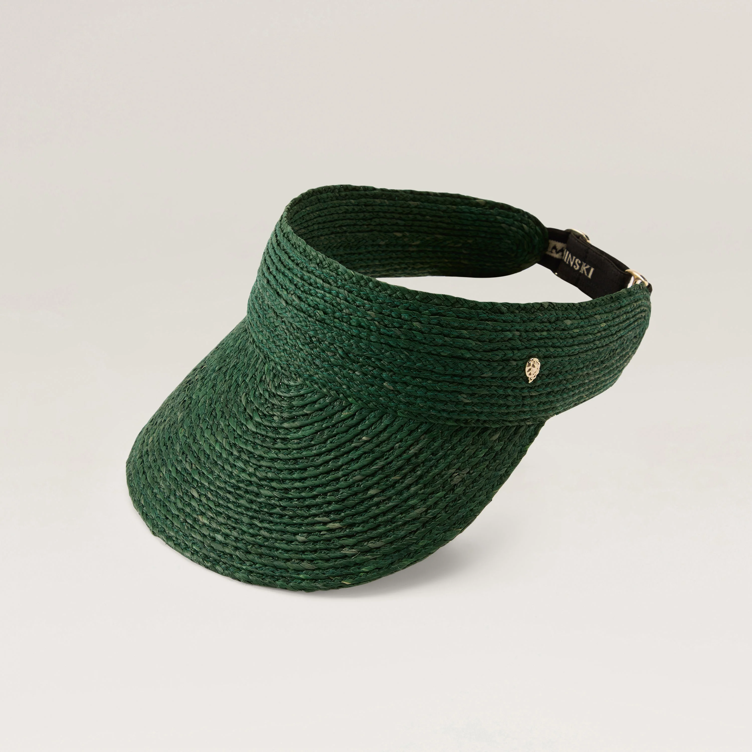 Kenna Raffia Braid Visor