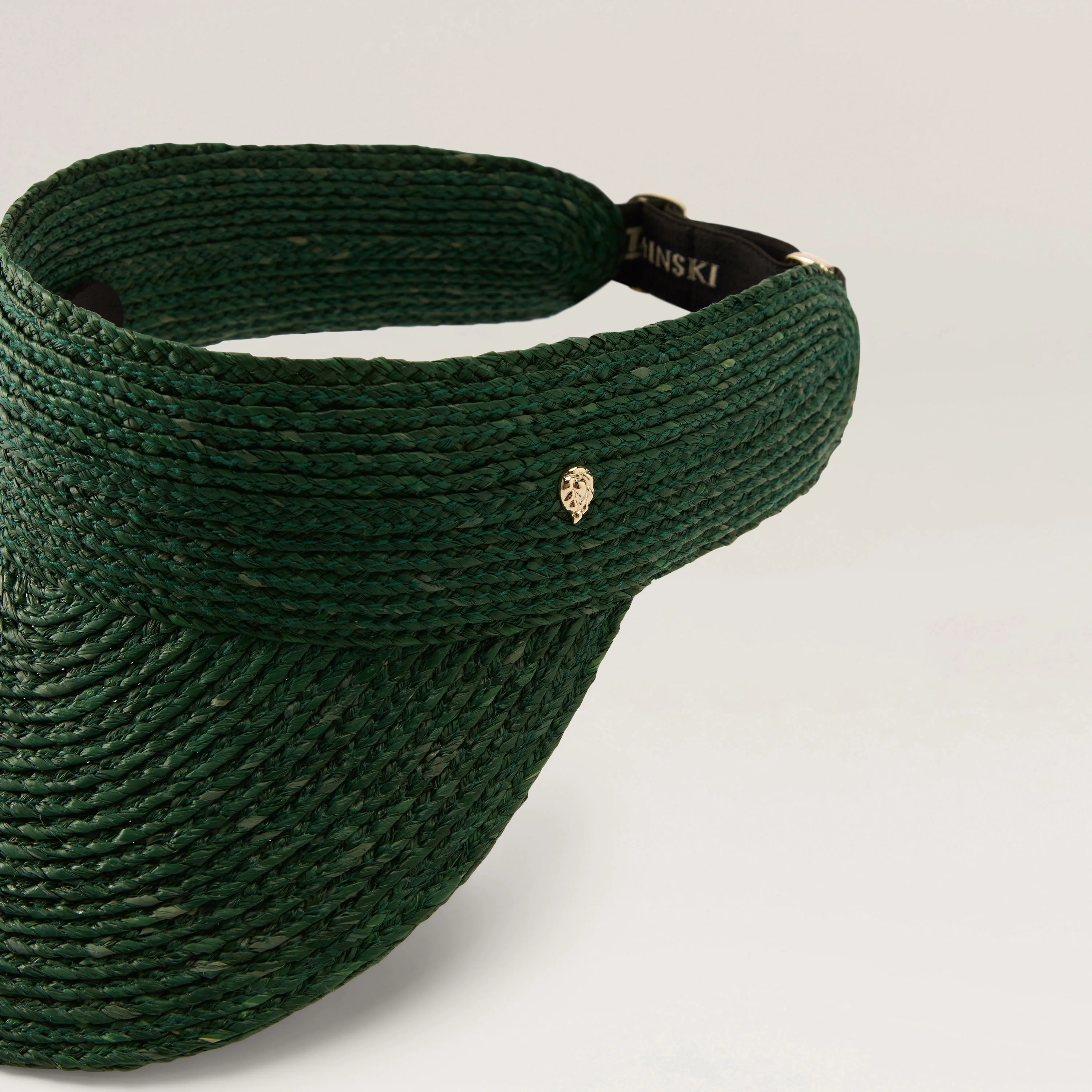 Kenna Raffia Braid Visor - Image 4