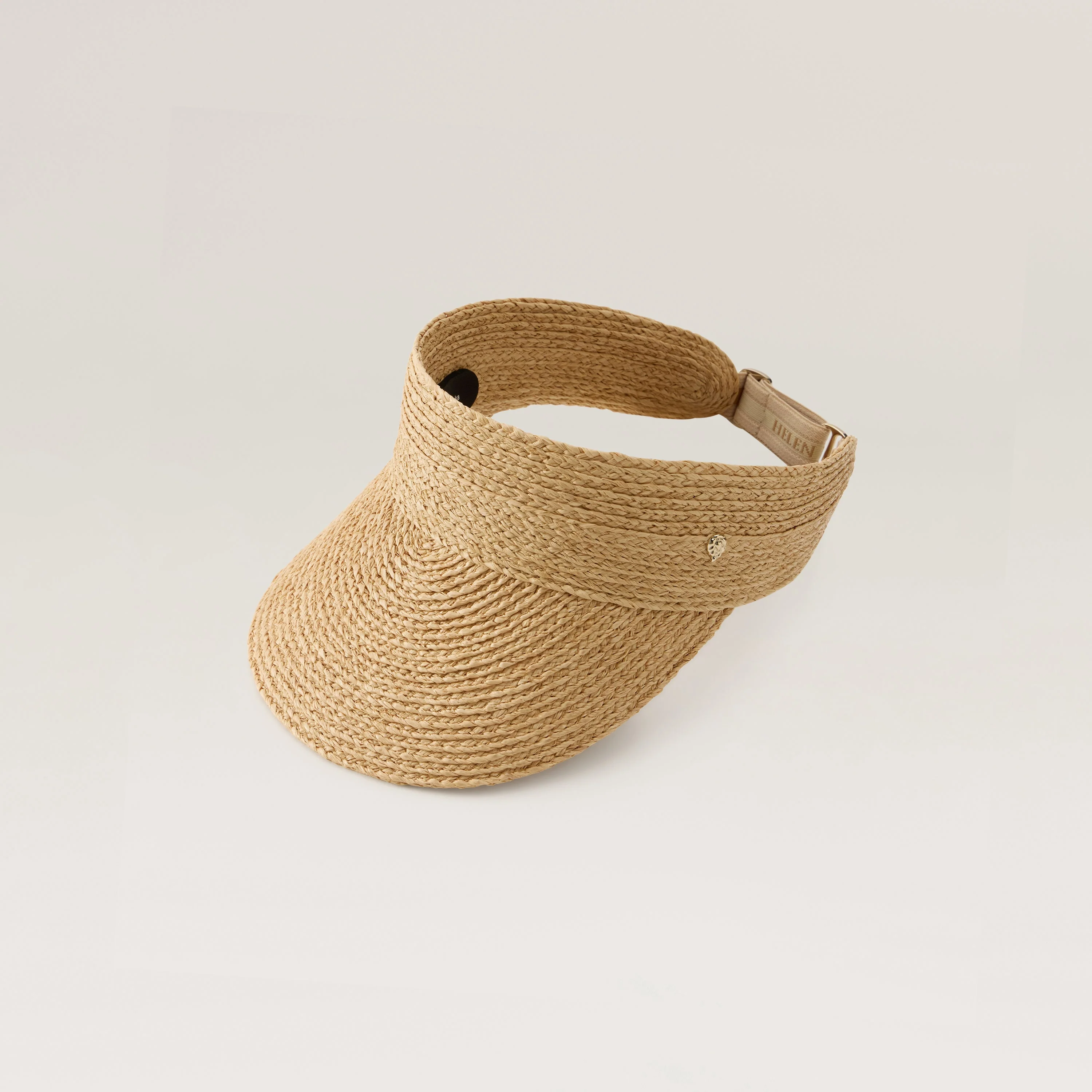 Kenna Raffia Braid Visor