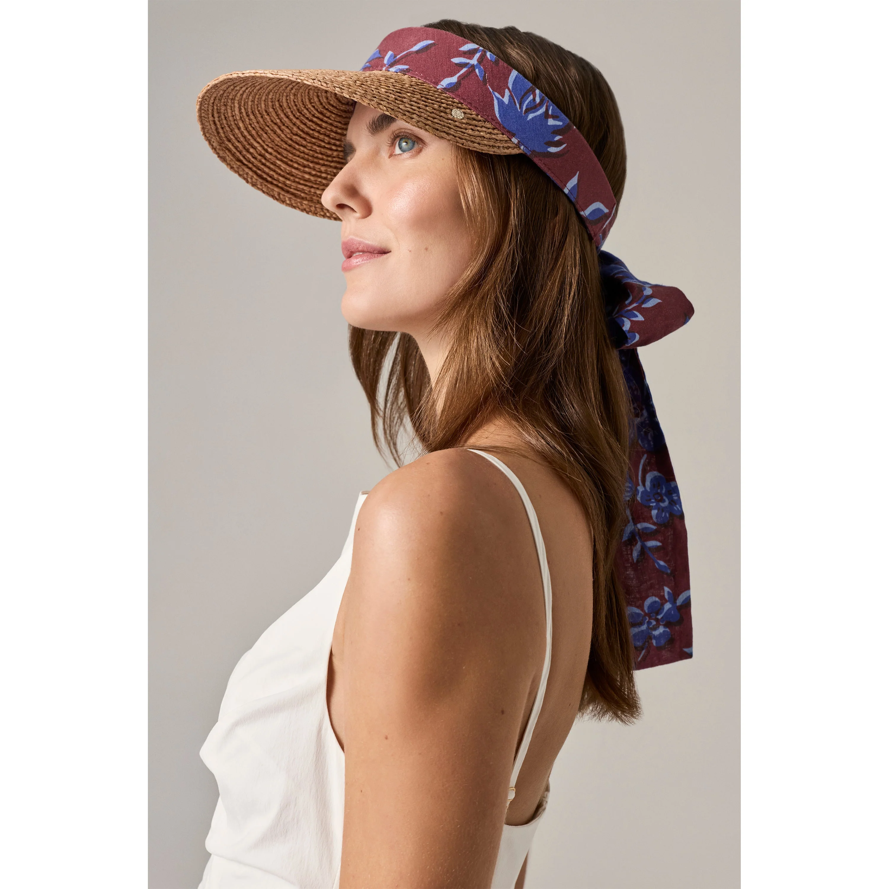 Kira Raffia Visor - Image 3