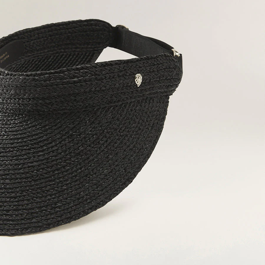 Kirsten Raffia Braid Visor - Image 4