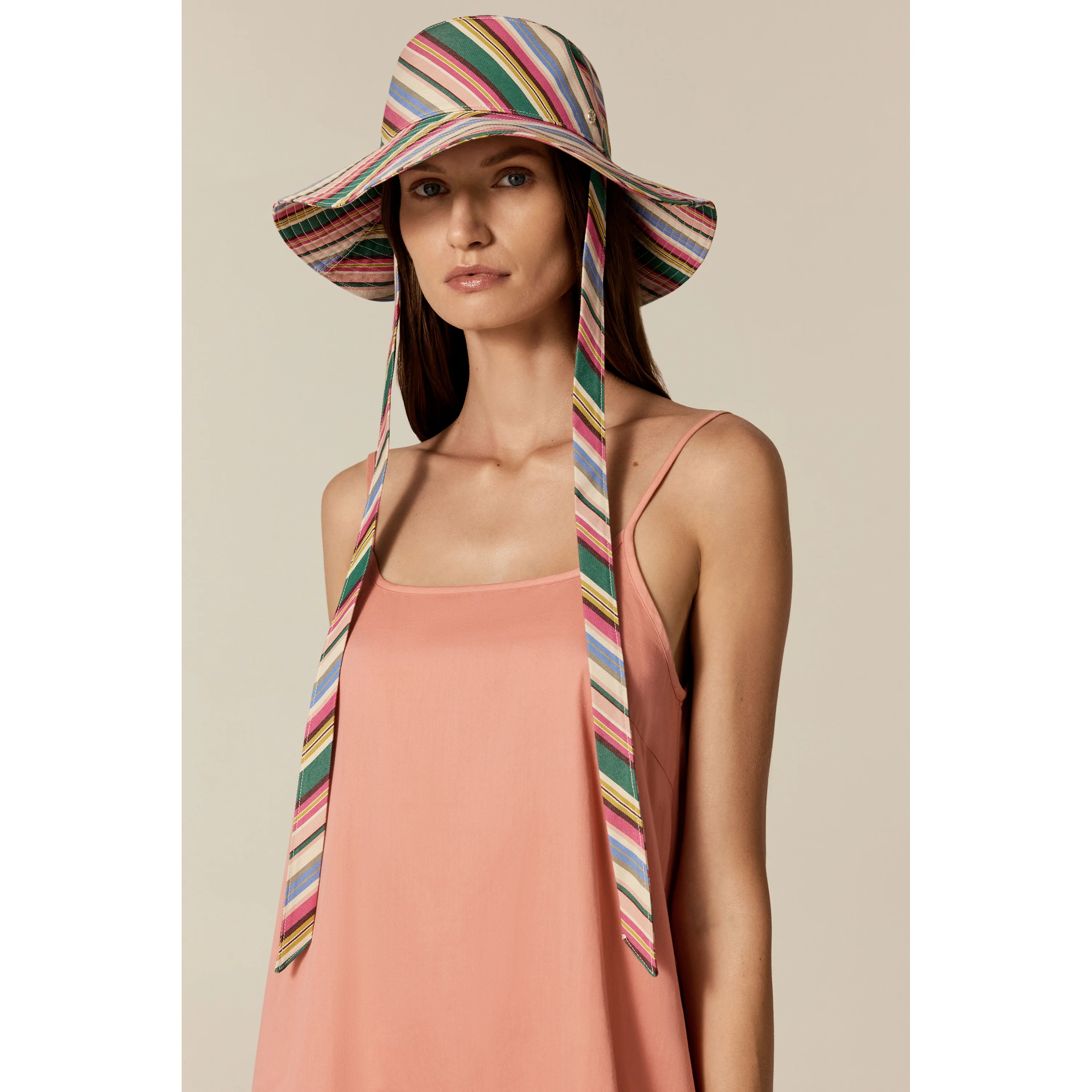 Kiyoma Cotton Stripe Bucket - Image 2
