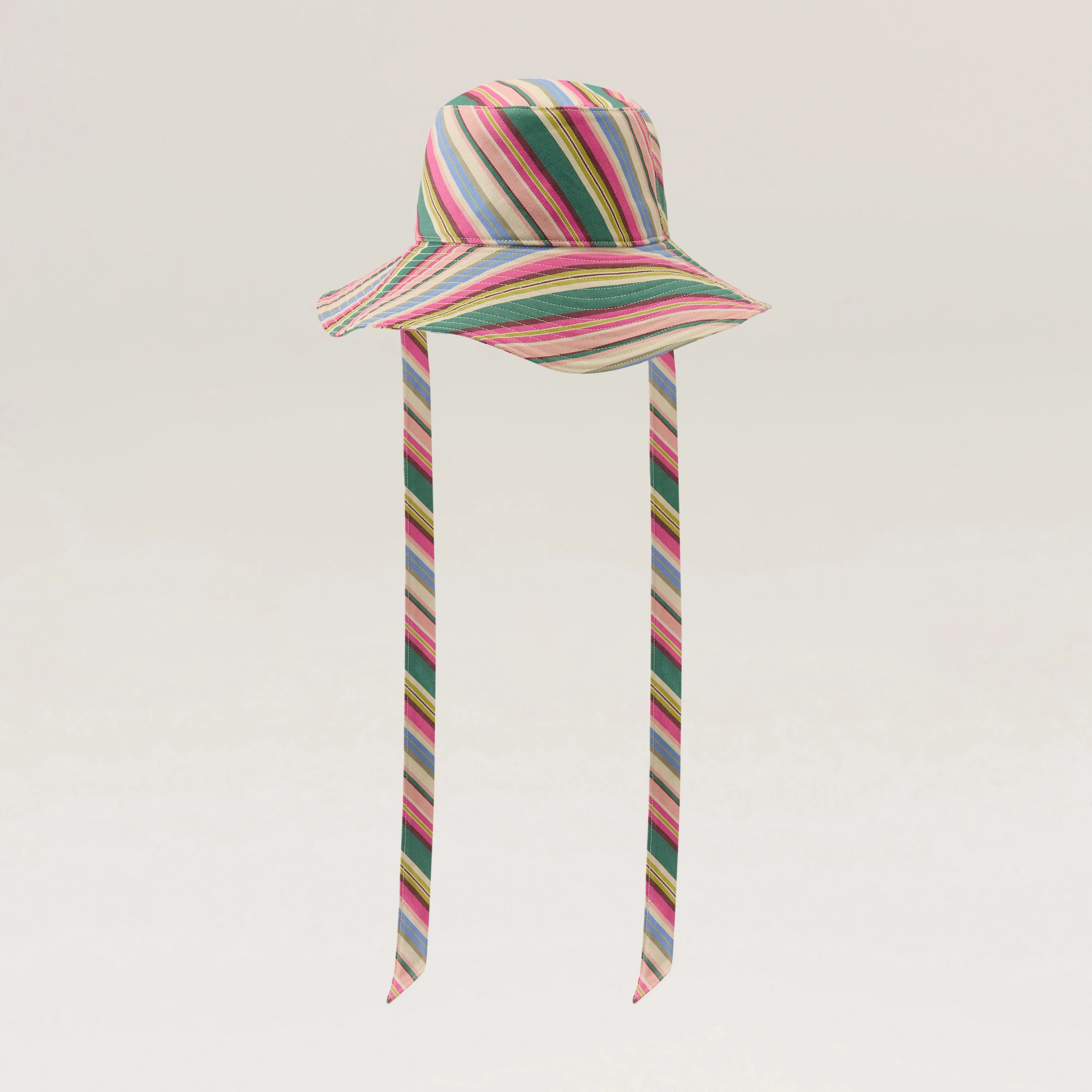 Kiyoma Cotton Stripe Bucket - Image 3