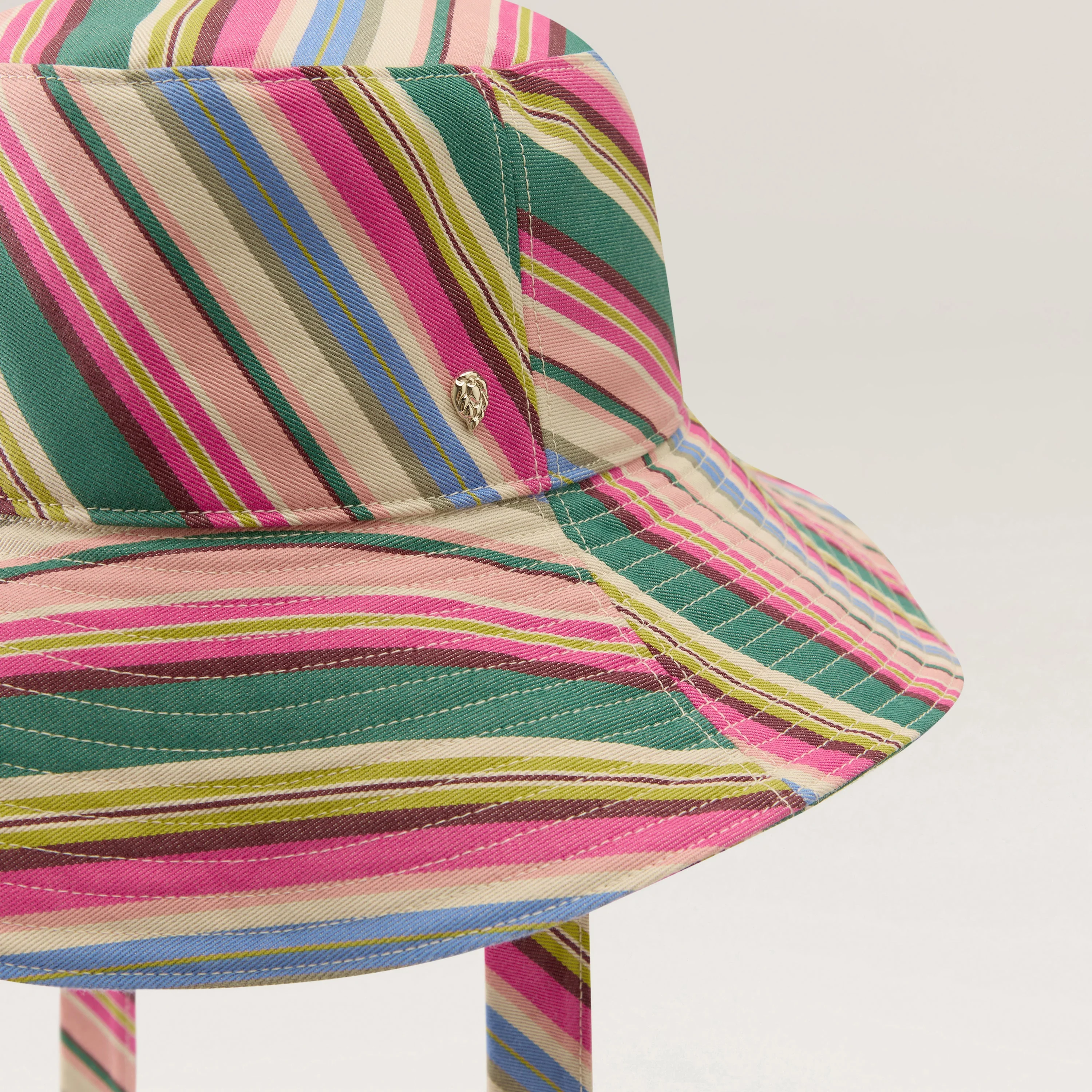Kiyoma Cotton Stripe Bucket - Image 4