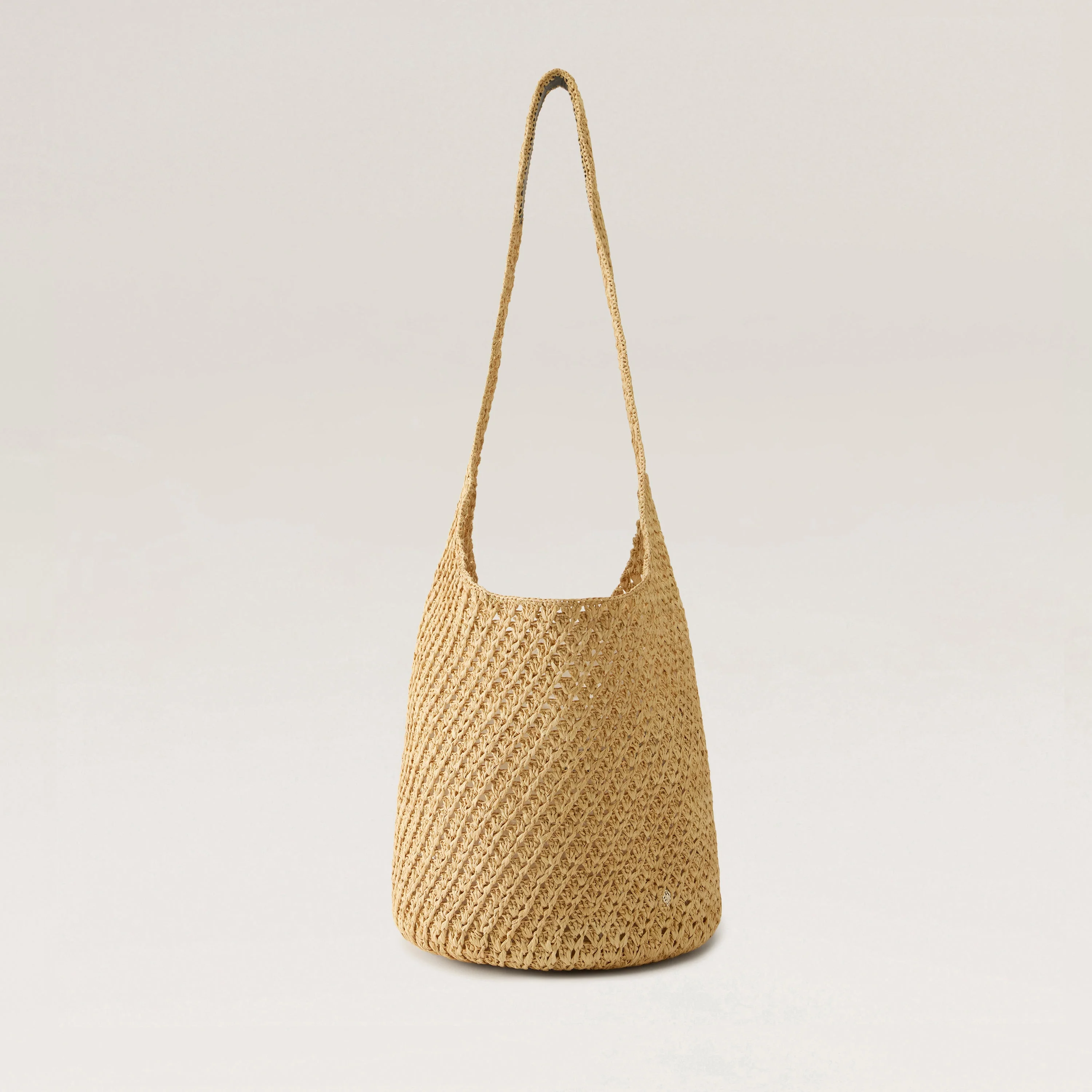 Lani Raffia Crochet Sac