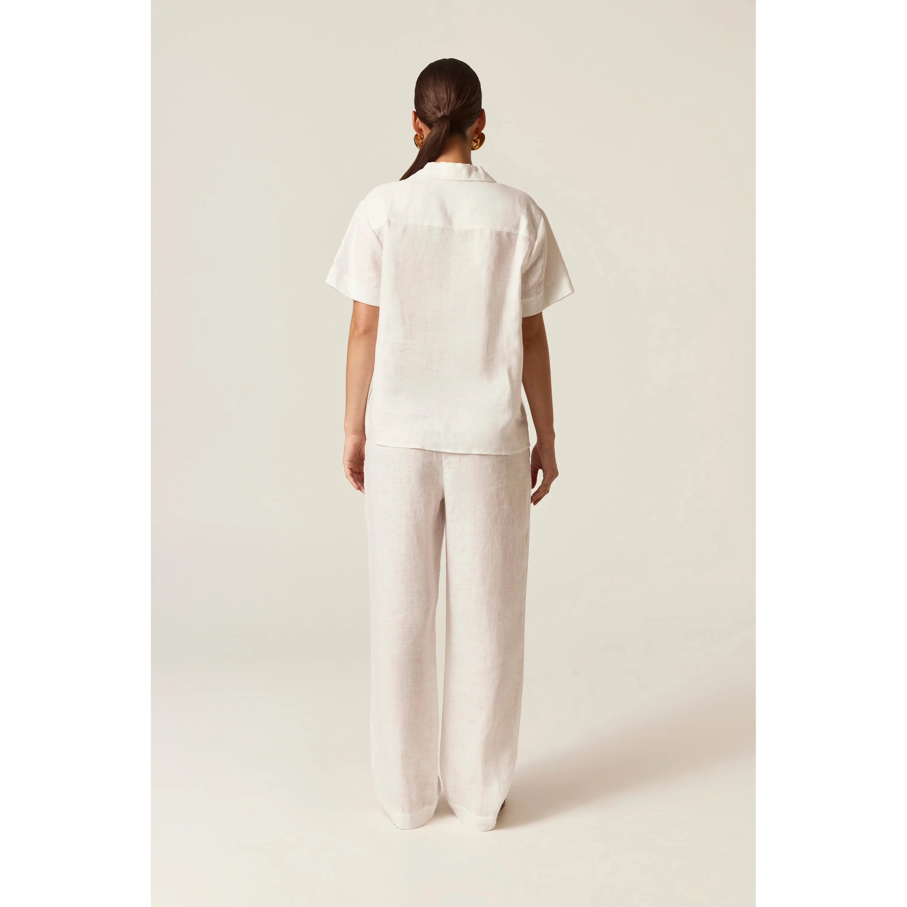 Linen Drawstring Pant - Image 3