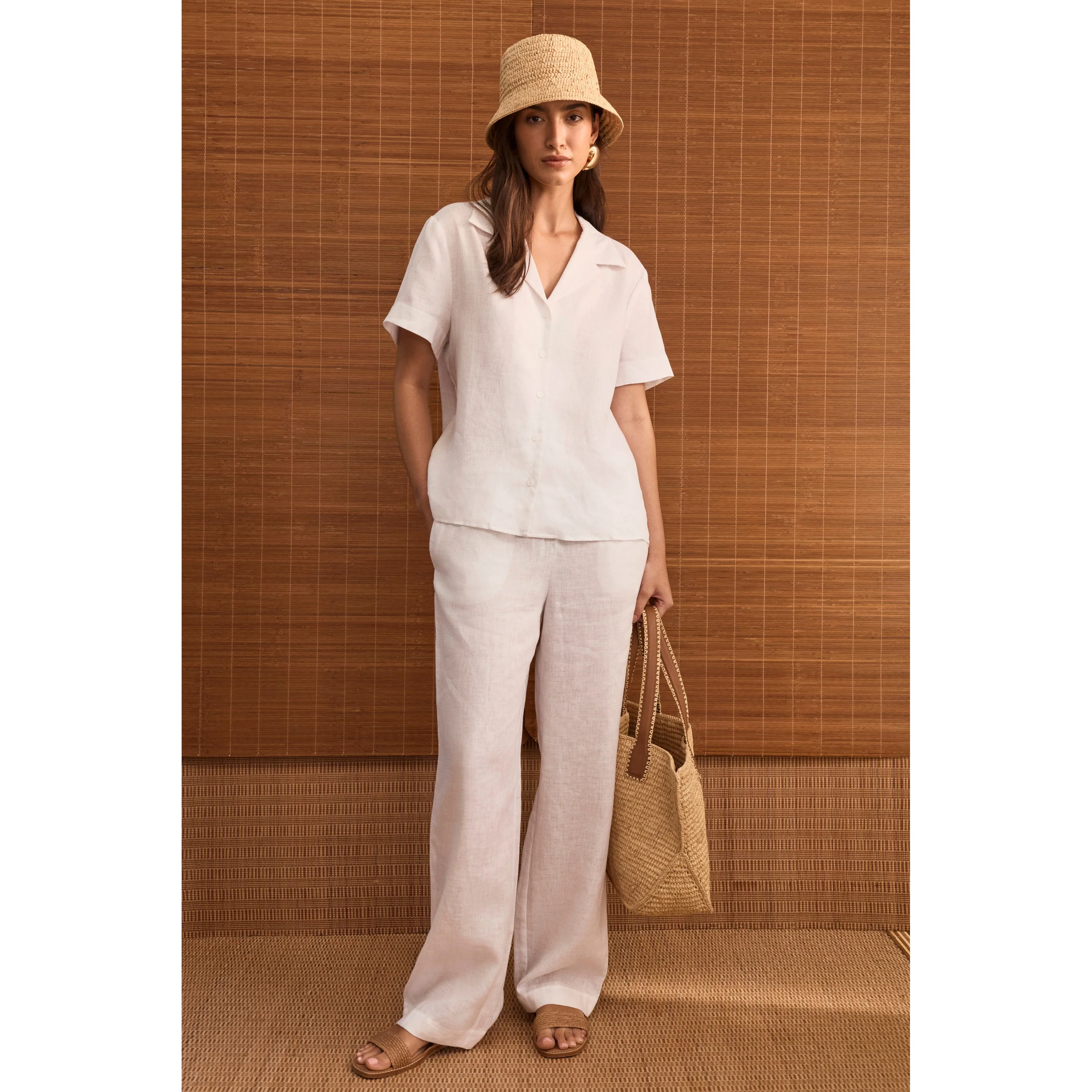 Linen Drawstring Pant - Image 5