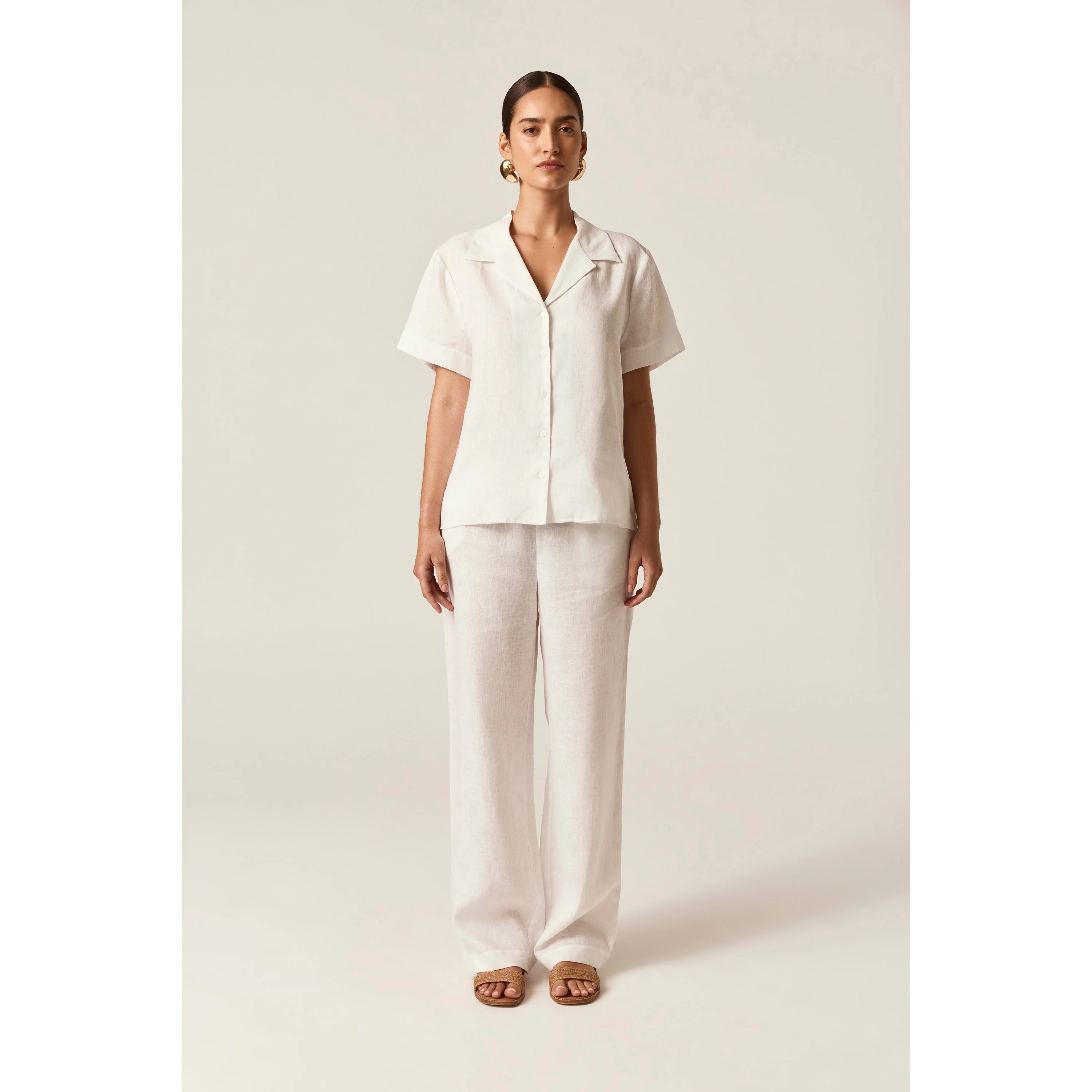 Linen Short Sleeve Shirt