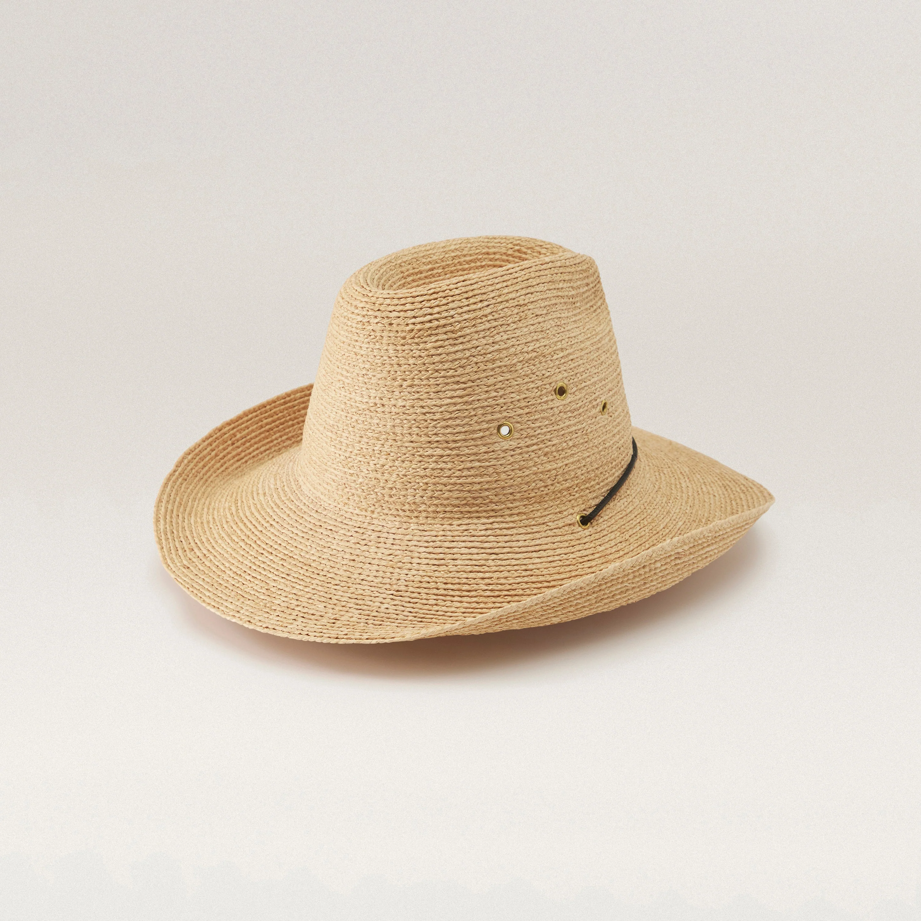Madison Raffia Braid Fedora - Image 3