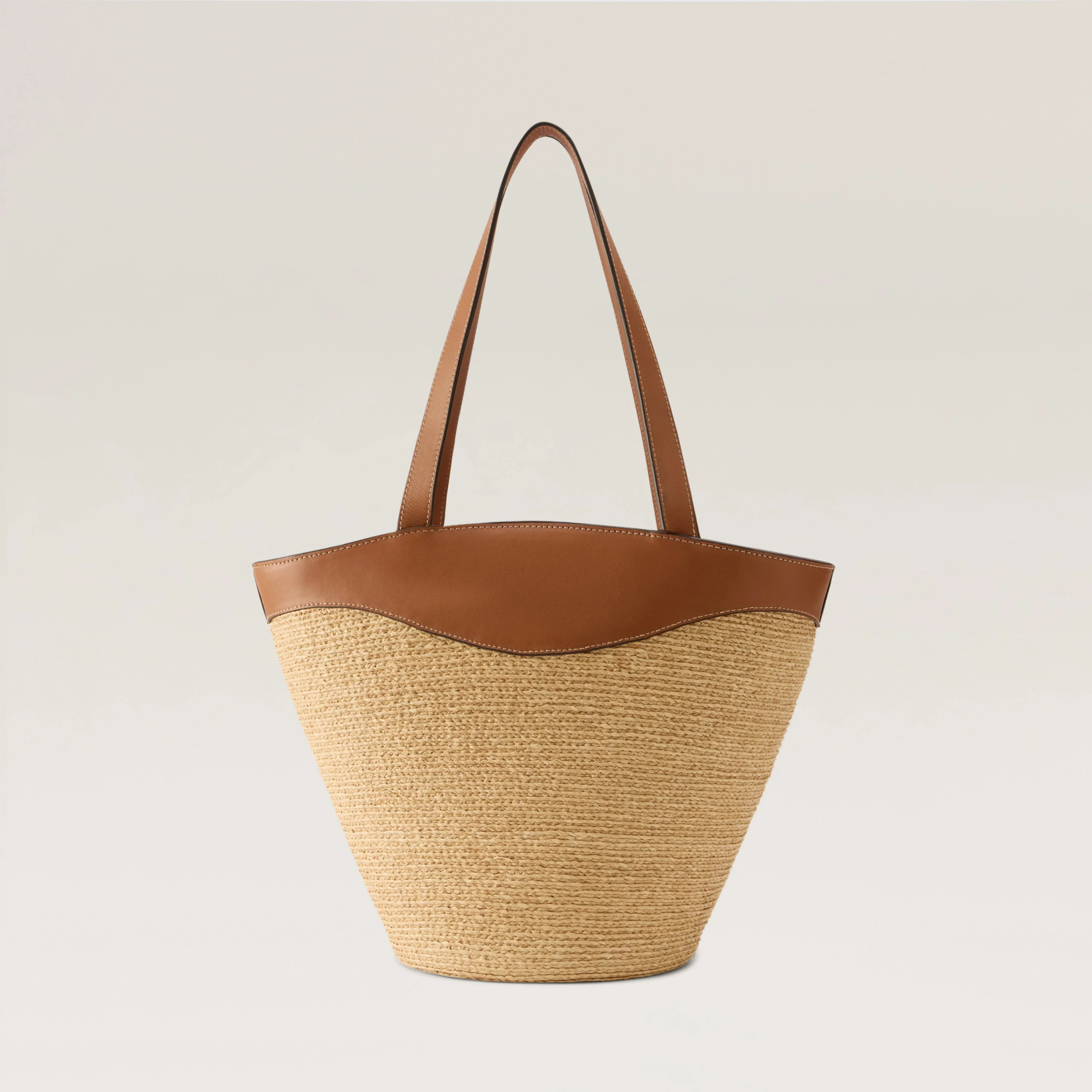 Nadee Raffia Braid Tote - Image 3