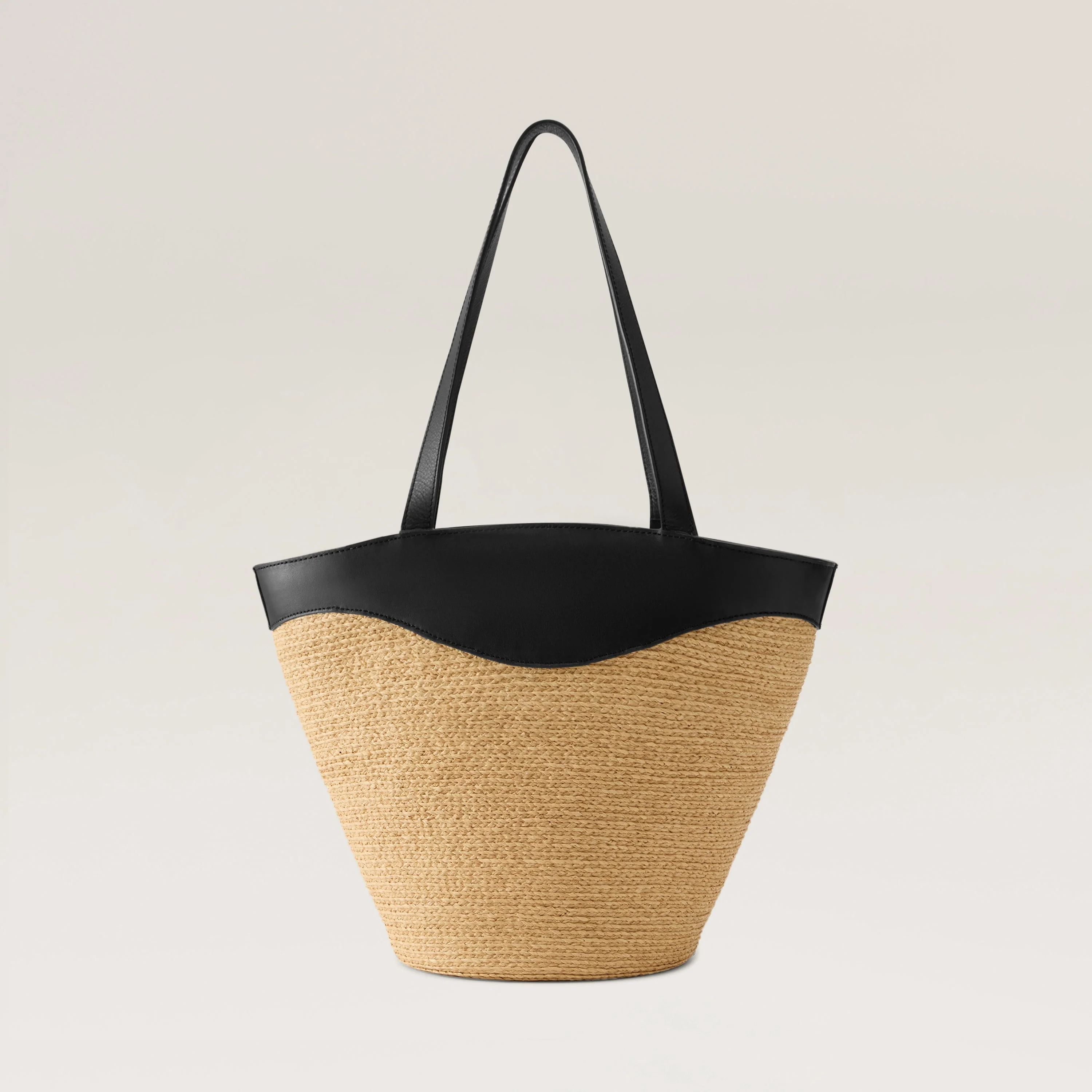 Nadee Raffia Braid Tote - Image 3