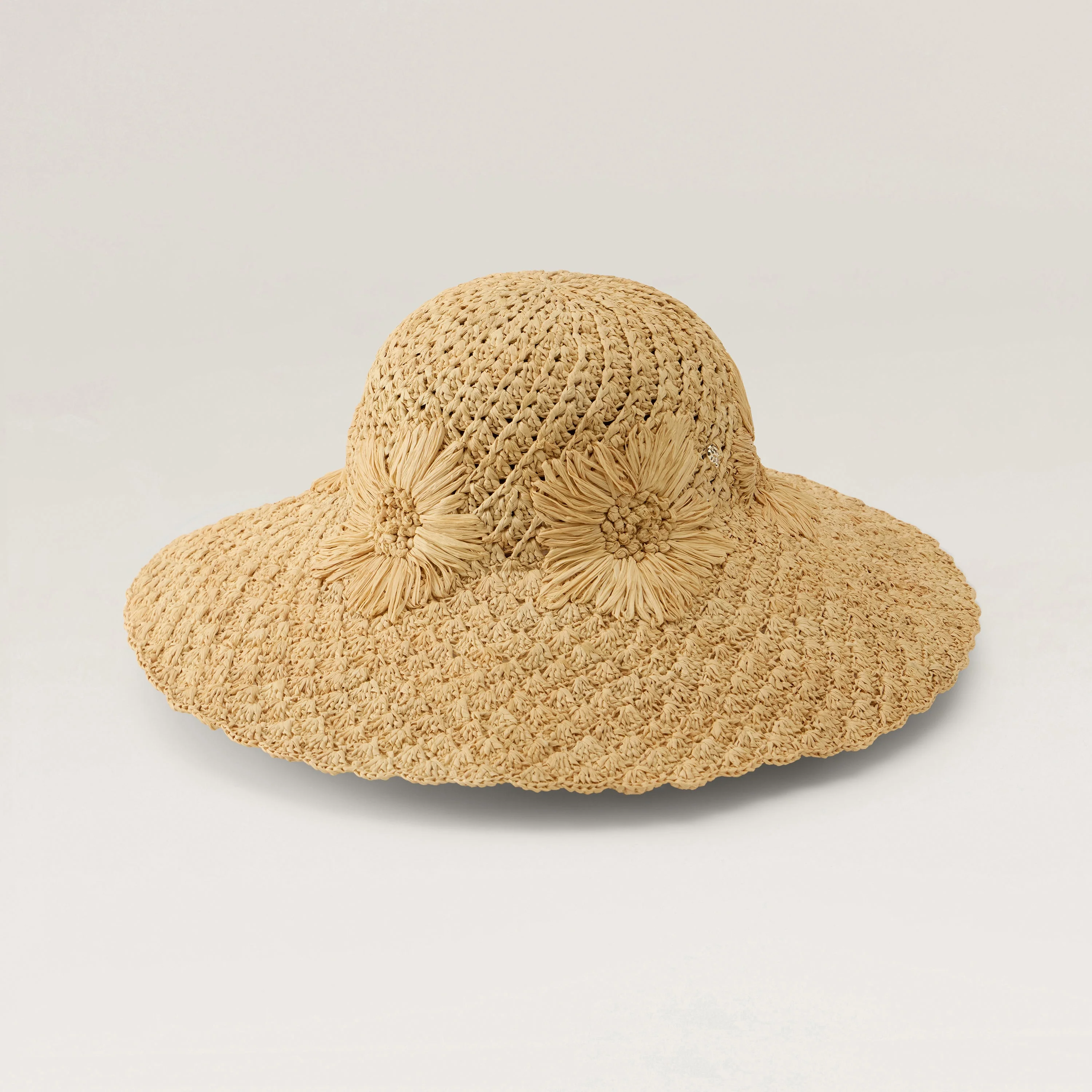 Nadia Raffia Crochet Sun Hat