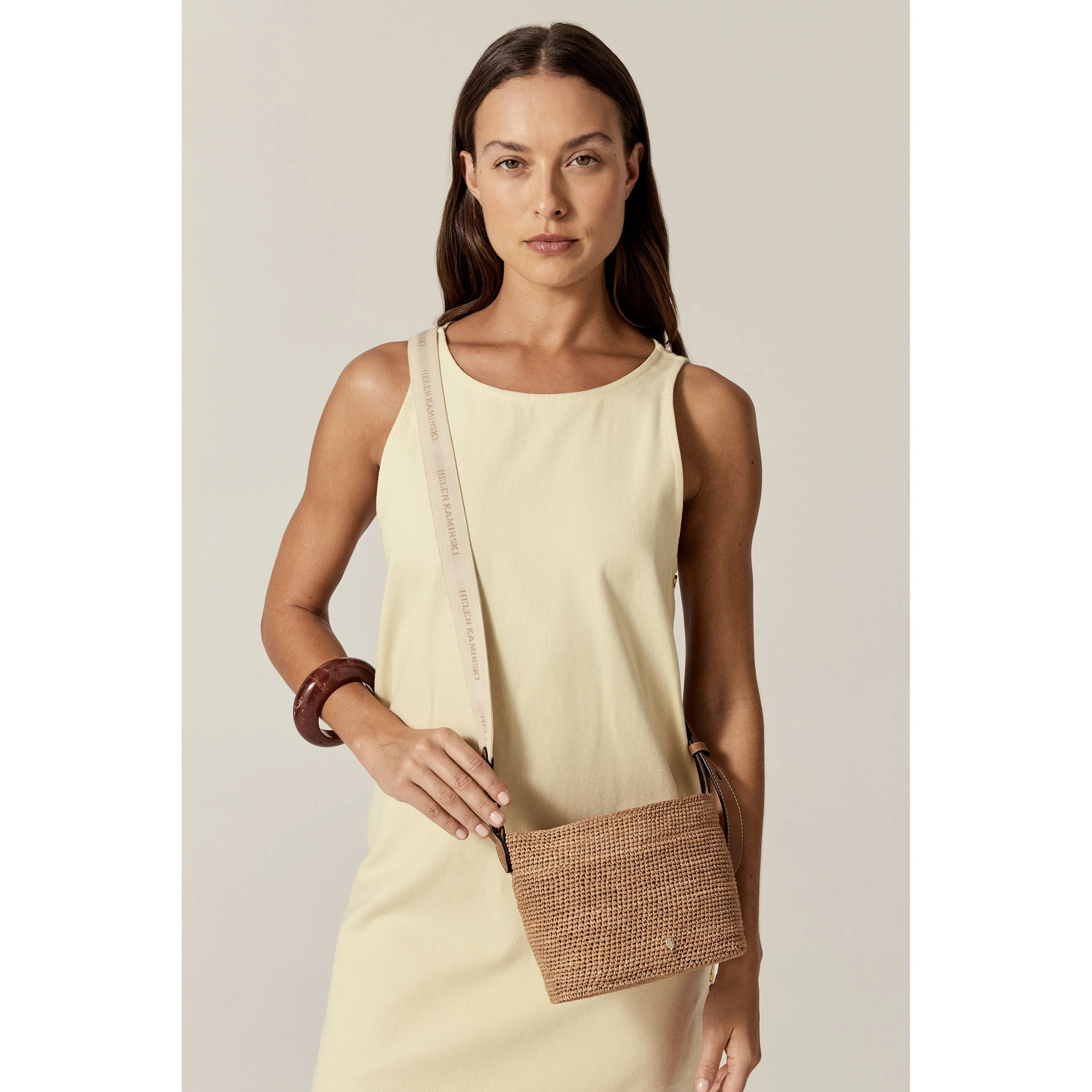 Nalin Raffia Crochet Crossbody - Image 2