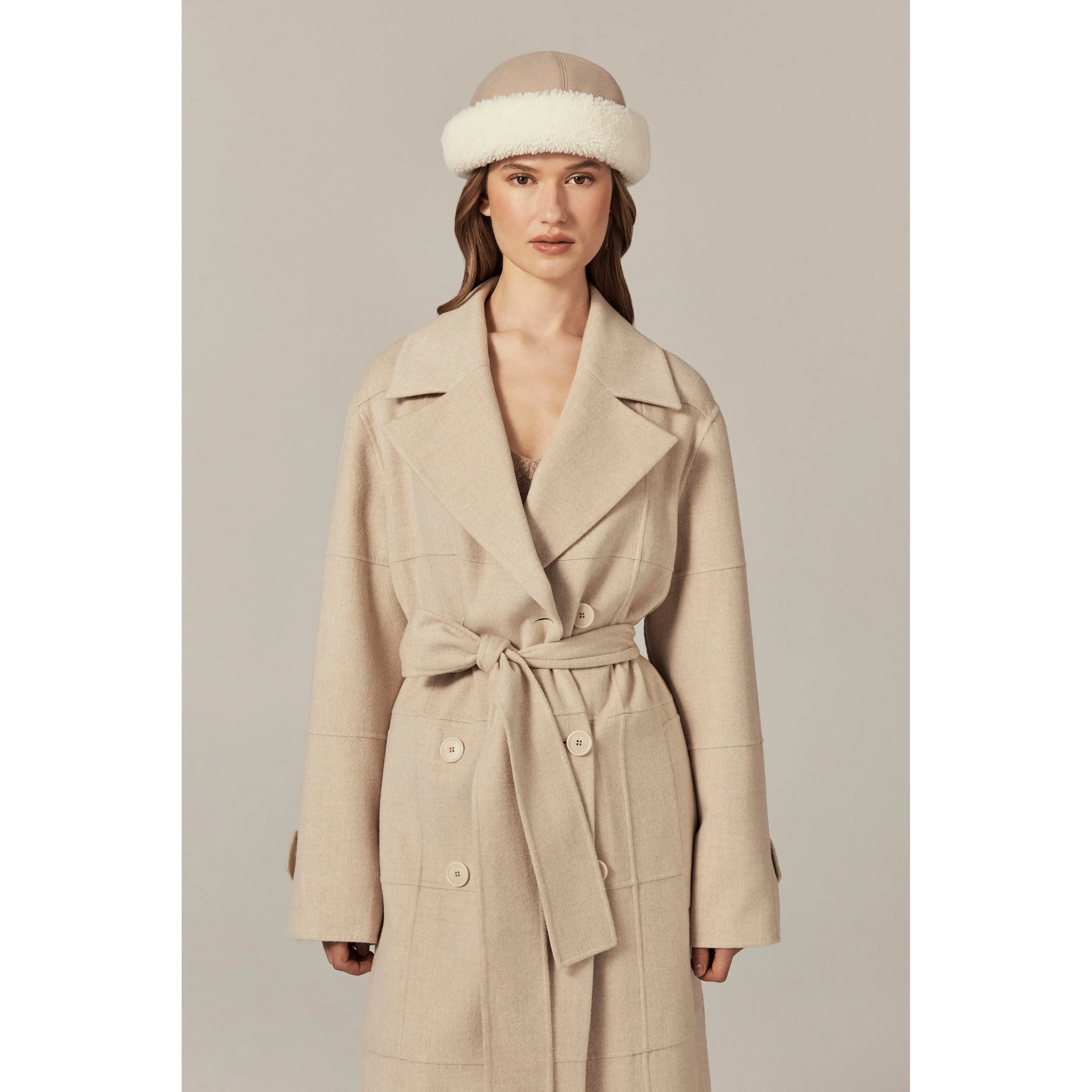 Nika Shearling Beanie - Image 2